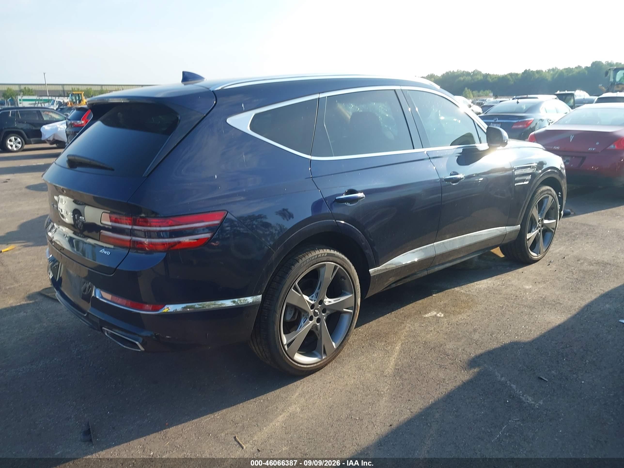 2023 Genesis GV80 VIN KMUHBDSB9PU112380 IAAI salvage auction — Front End, Salvage (Ohio), sold $17,000 on 2026-09-14 (photo 4)