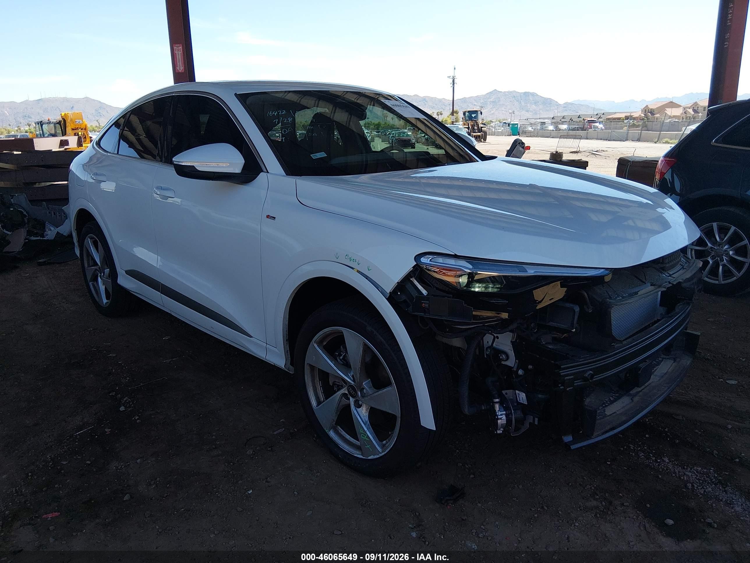 2025 Audi All-new Q5 VIN WA1EAAGU4S2109497 — IAAI salvage auction photo