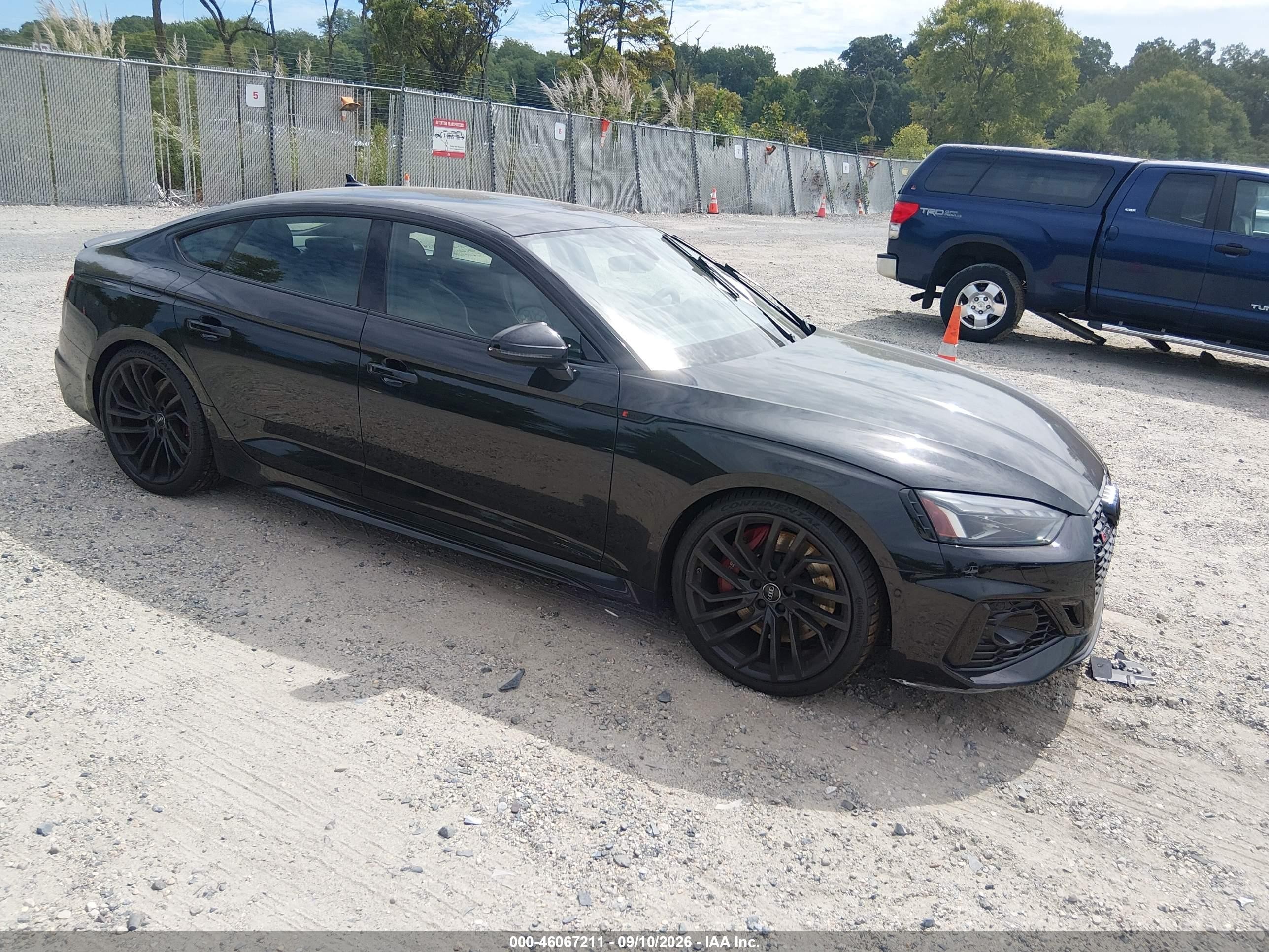 2021 Audi RS5 Sportback VIN WUAAWCF53MA900837 — IAAI salvage auction photo