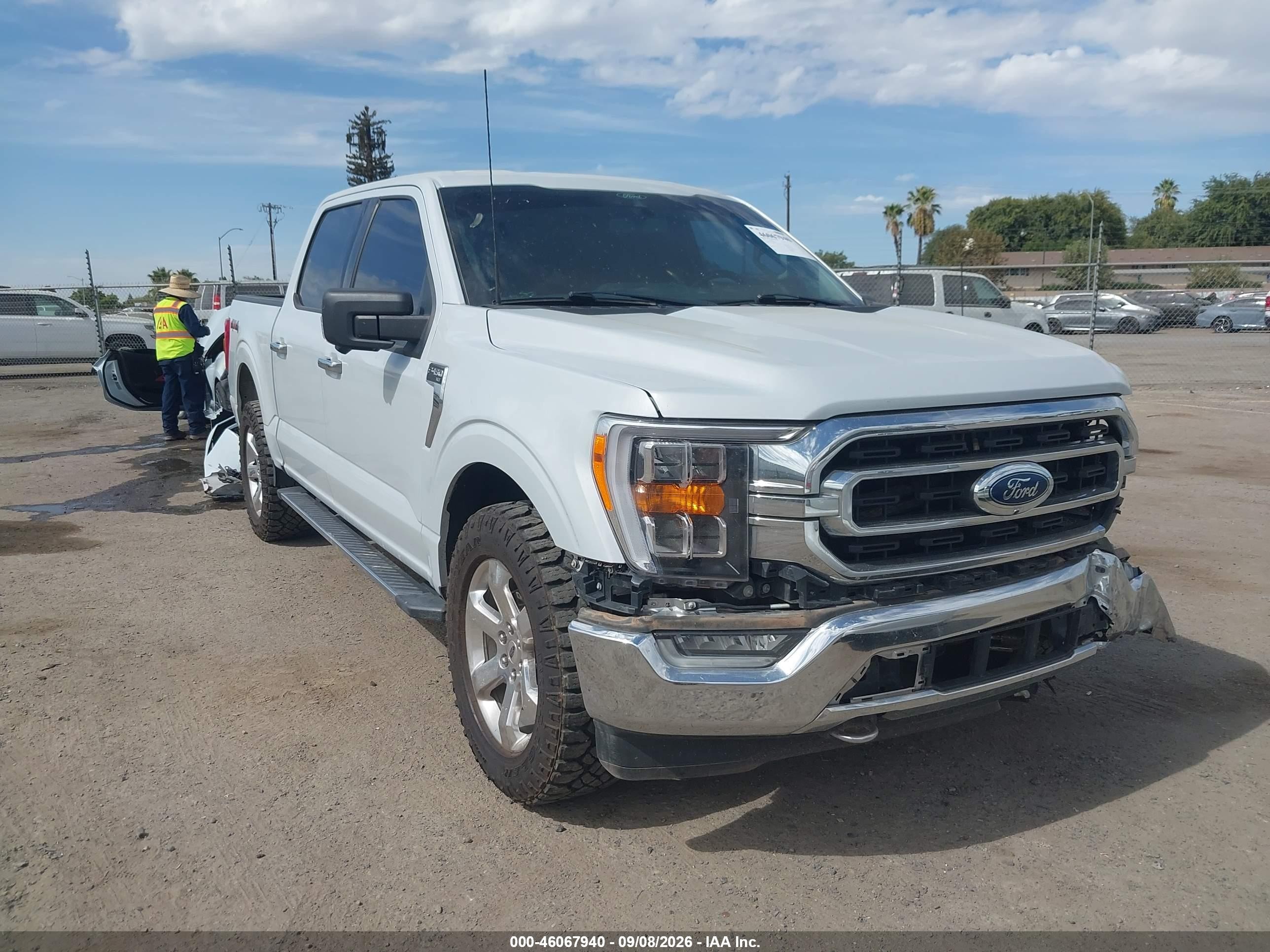 2021 Ford F-150 VIN 1FTFW1E54MKE82825 — IAAI salvage auction photo
