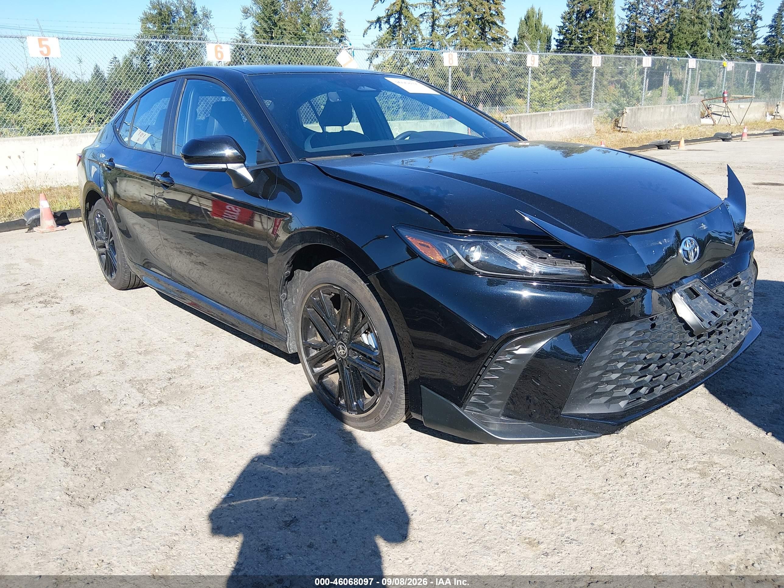 2026 Toyota Camry VIN 4T1DBADK1TU052453 — IAAI salvage auction photo