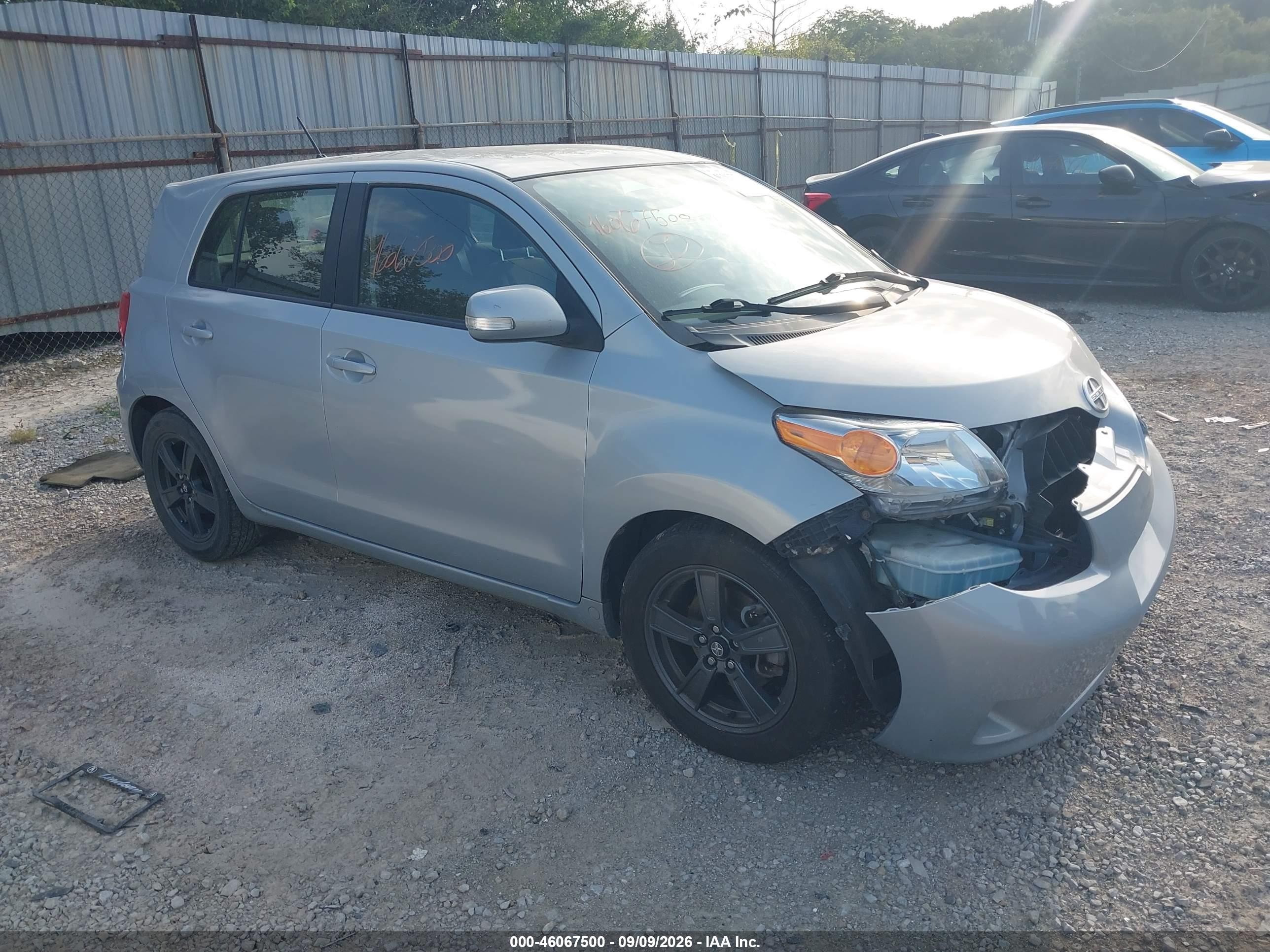 2013 Scion xD VIN JTKKUPB43D1037039 IAAI salvage auction — Front End, Salvage (Ohio), sold $800 on 2026-09-25 (photo 1)