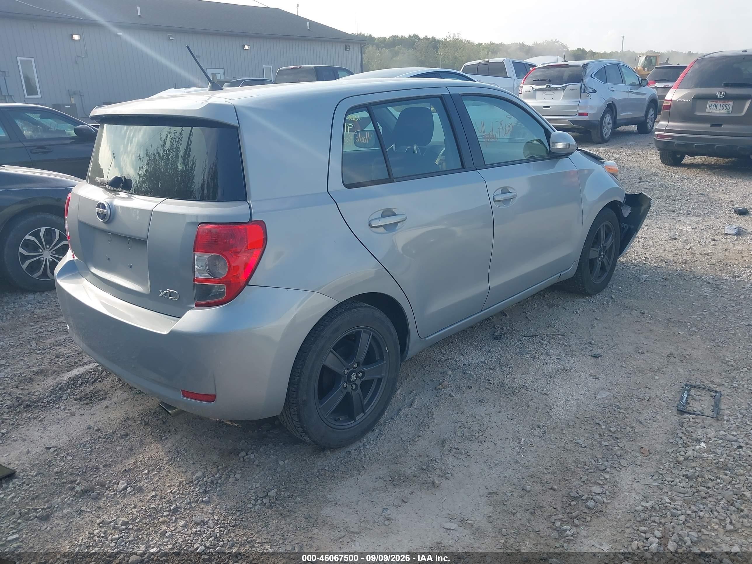 2013 Scion xD VIN JTKKUPB43D1037039 IAAI salvage auction — Front End, Salvage (Ohio), sold $800 on 2026-09-25 (photo 4)