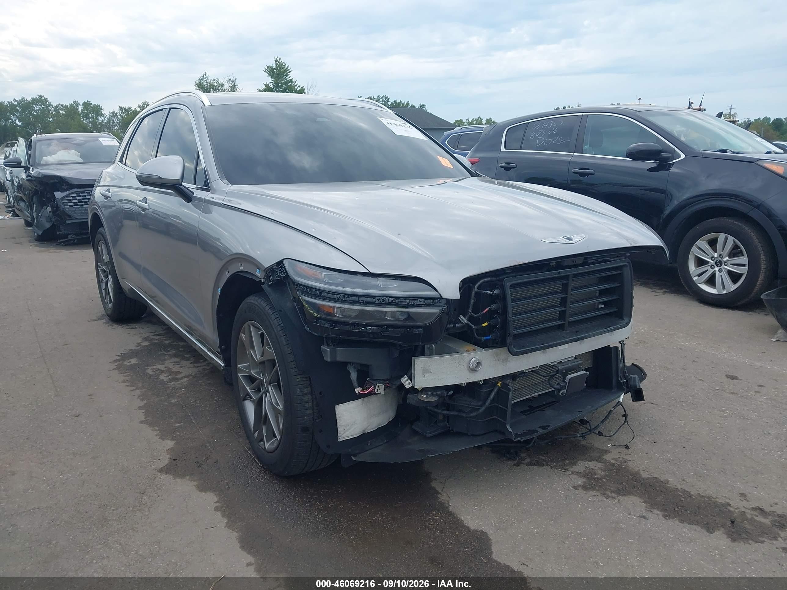 2022 Genesis GV70 VIN KMUMADTB3NU045935 — IAAI salvage auction photo