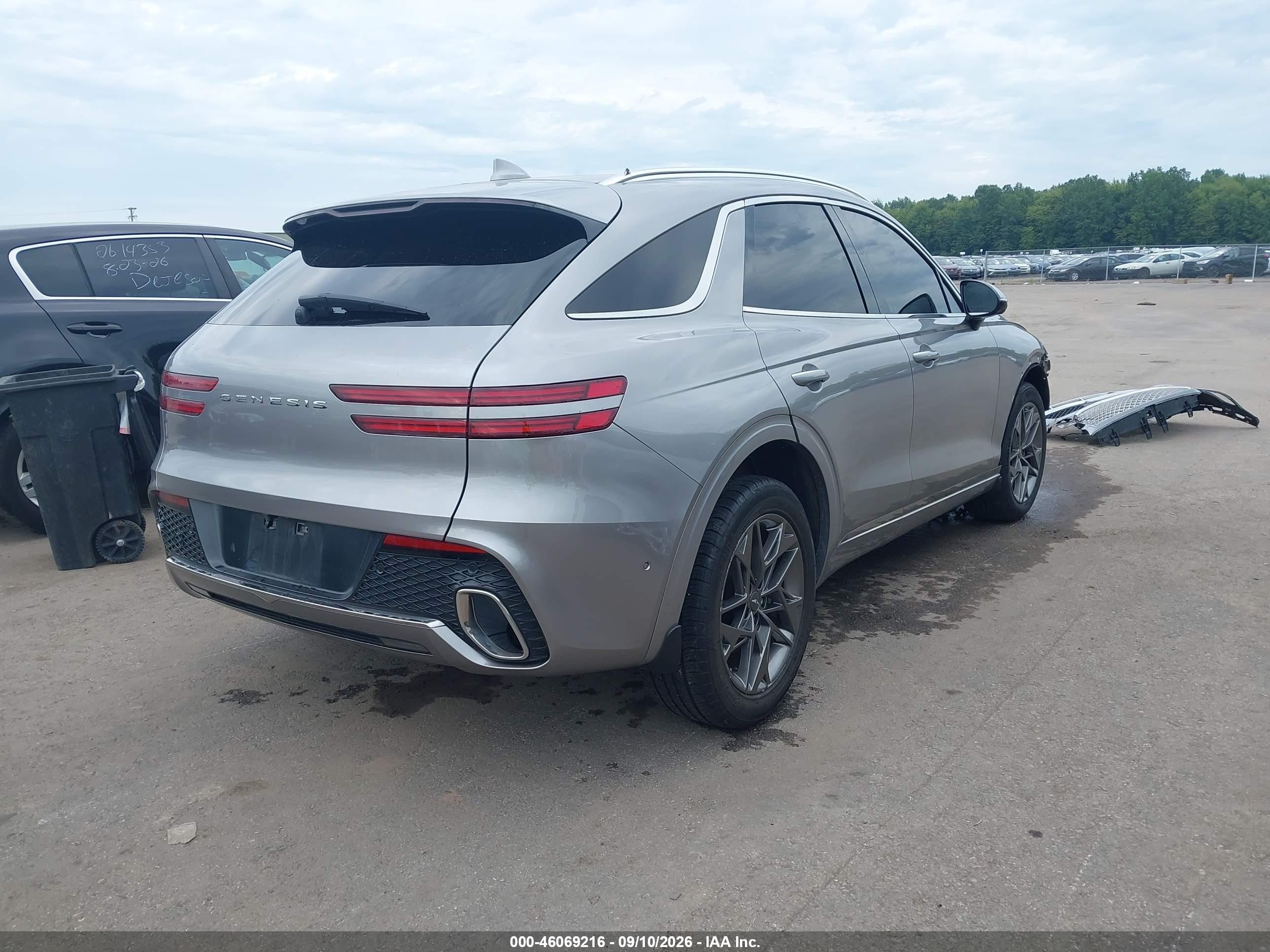 2022 Genesis Gv70 VIN KMUMADTB3NU045935 IAAI salvage auction — Front End, Salvage (Ohio), sold $9,700 on 2026-10-08 (photo 4)
