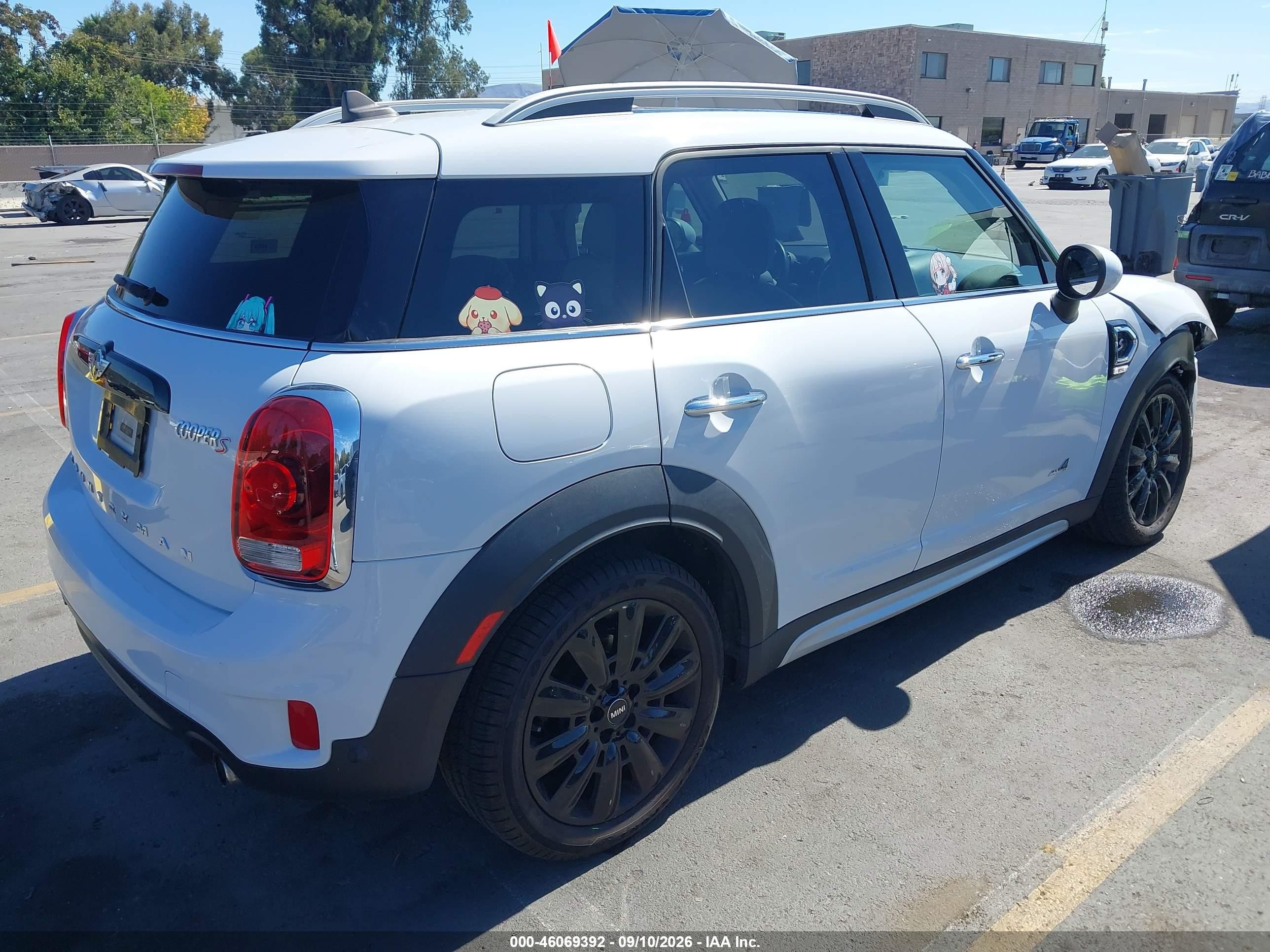 2018 Mini Countryman VIN WMZYT5C35J3D83000 IAAI salvage auction — Front End, Salvage (California), sold $5,100 on 2026-09-30 (photo 4)