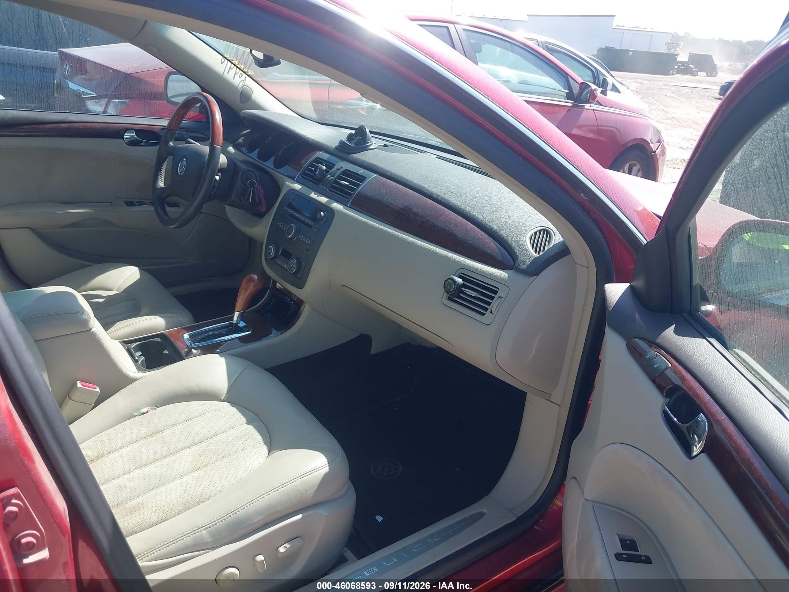 2010 Buick Lucerne VIN 1G4HD5EM5AU113643 IAAI salvage auction — Normal Wear, Clear (North Carolina), sold $850 on 2026-09-20 (photo 5)