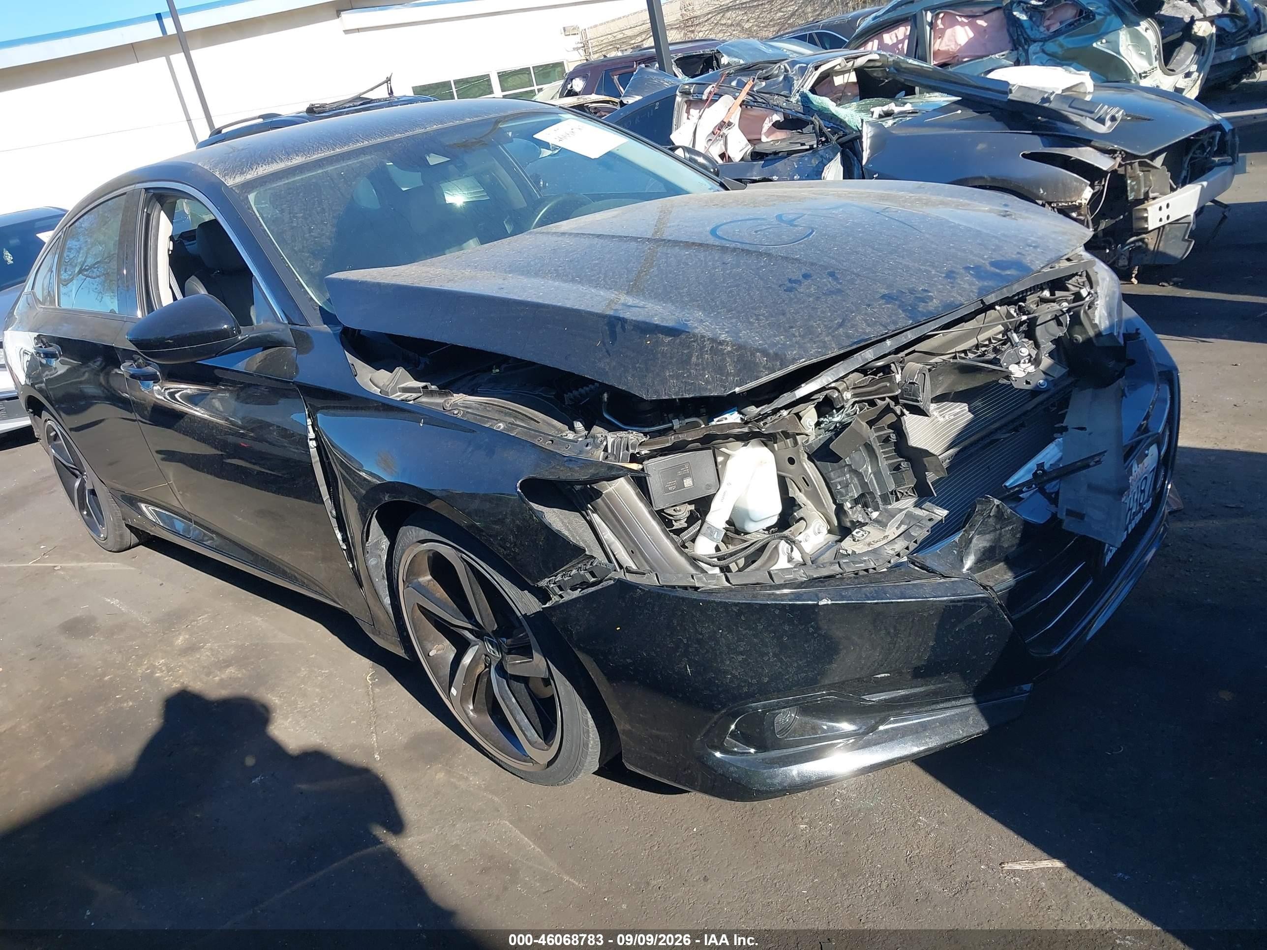 2022 Honda Accord VIN 1HGCV1F48NA115737 — IAAI salvage auction photo