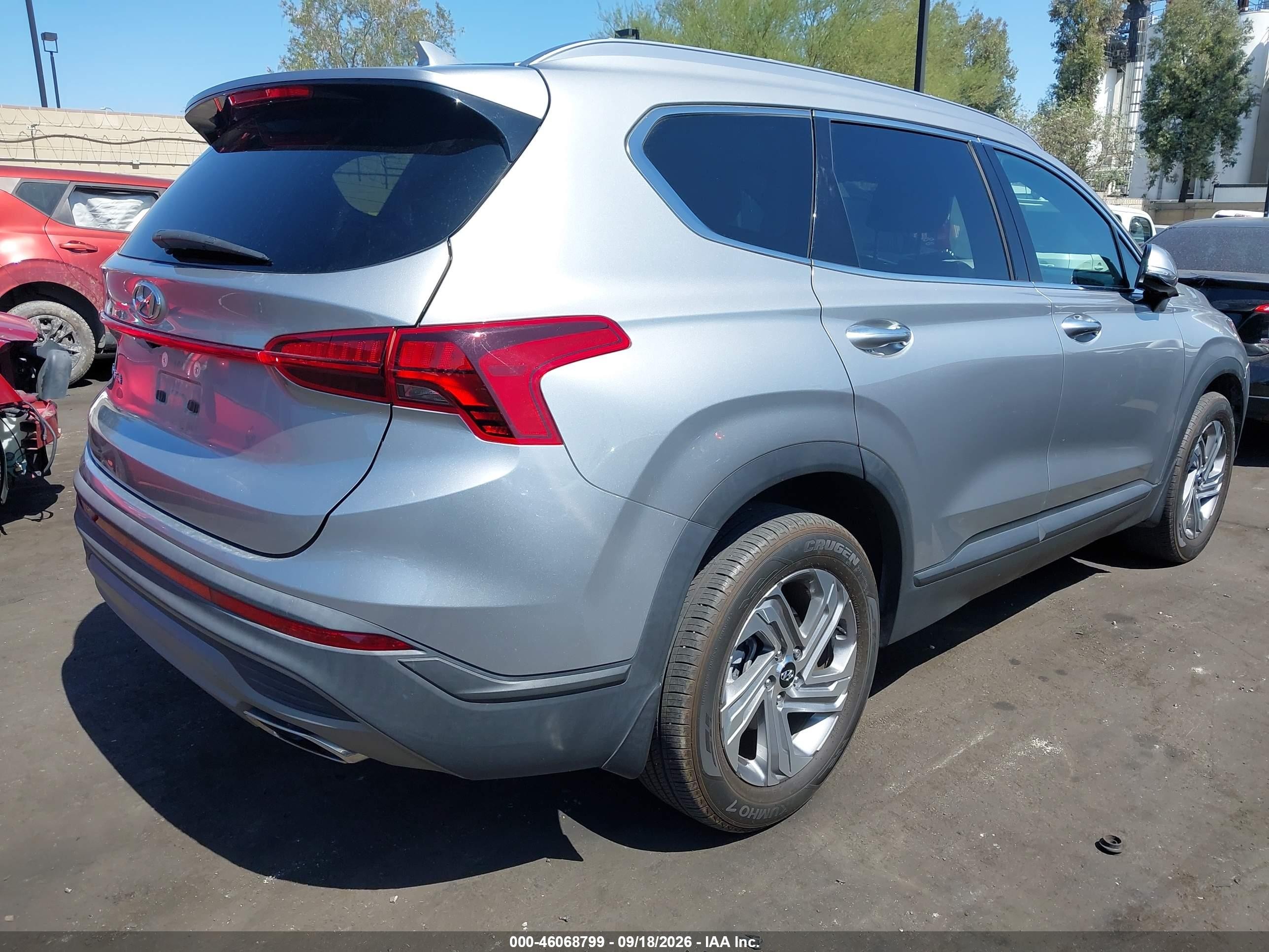 2023 Hyundai Santa Fe VIN 5NMS24AJ6PH570290 IAAI salvage auction — Electrical, Salvage Certificate (California), sold $8,900 on 2026-09-23 (photo 4)