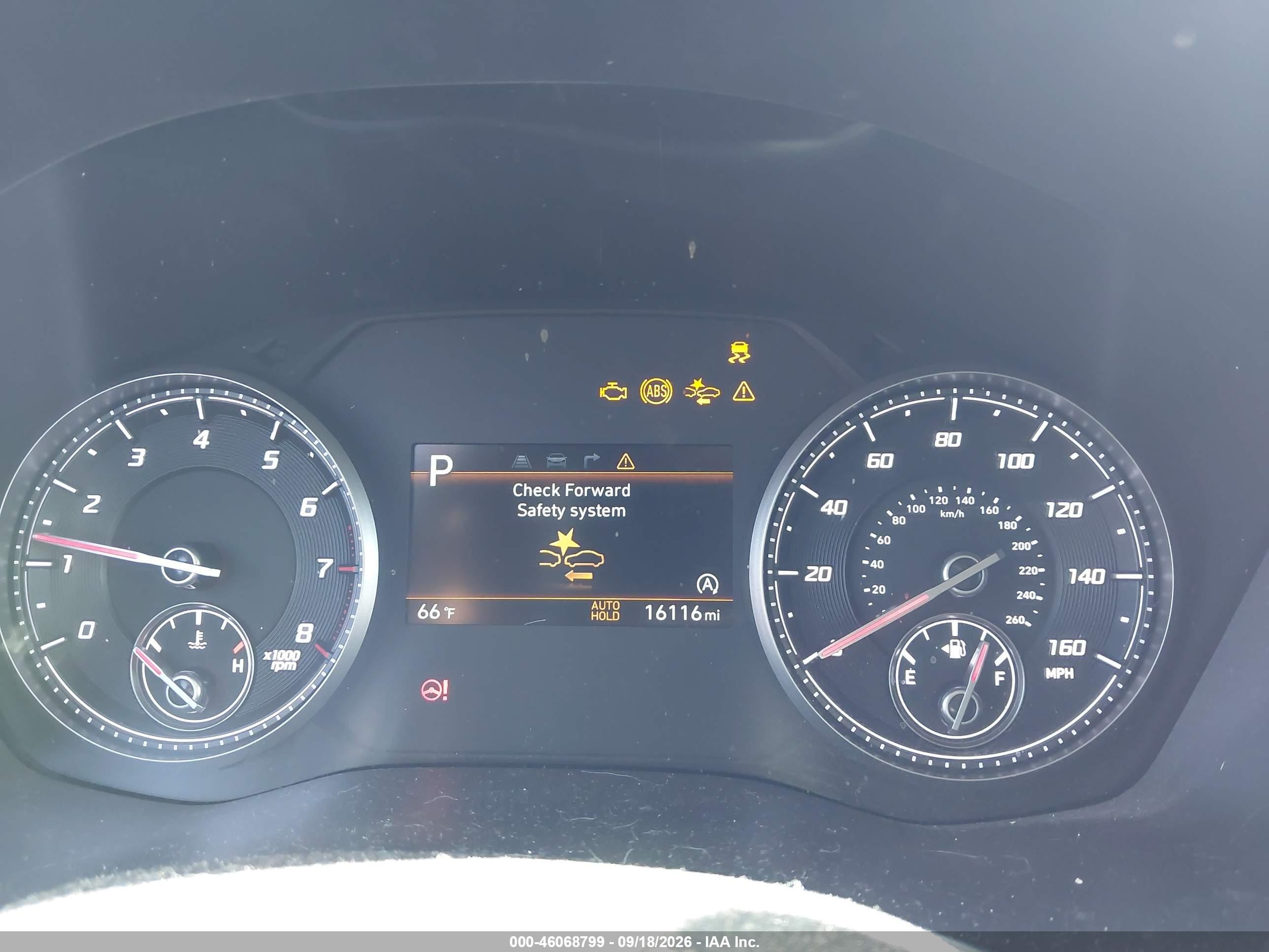 2023 Hyundai Santa Fe VIN 5NMS24AJ6PH570290 IAAI salvage auction — Electrical, Salvage Certificate (California), sold $8,900 on 2026-09-23 (photo 7)