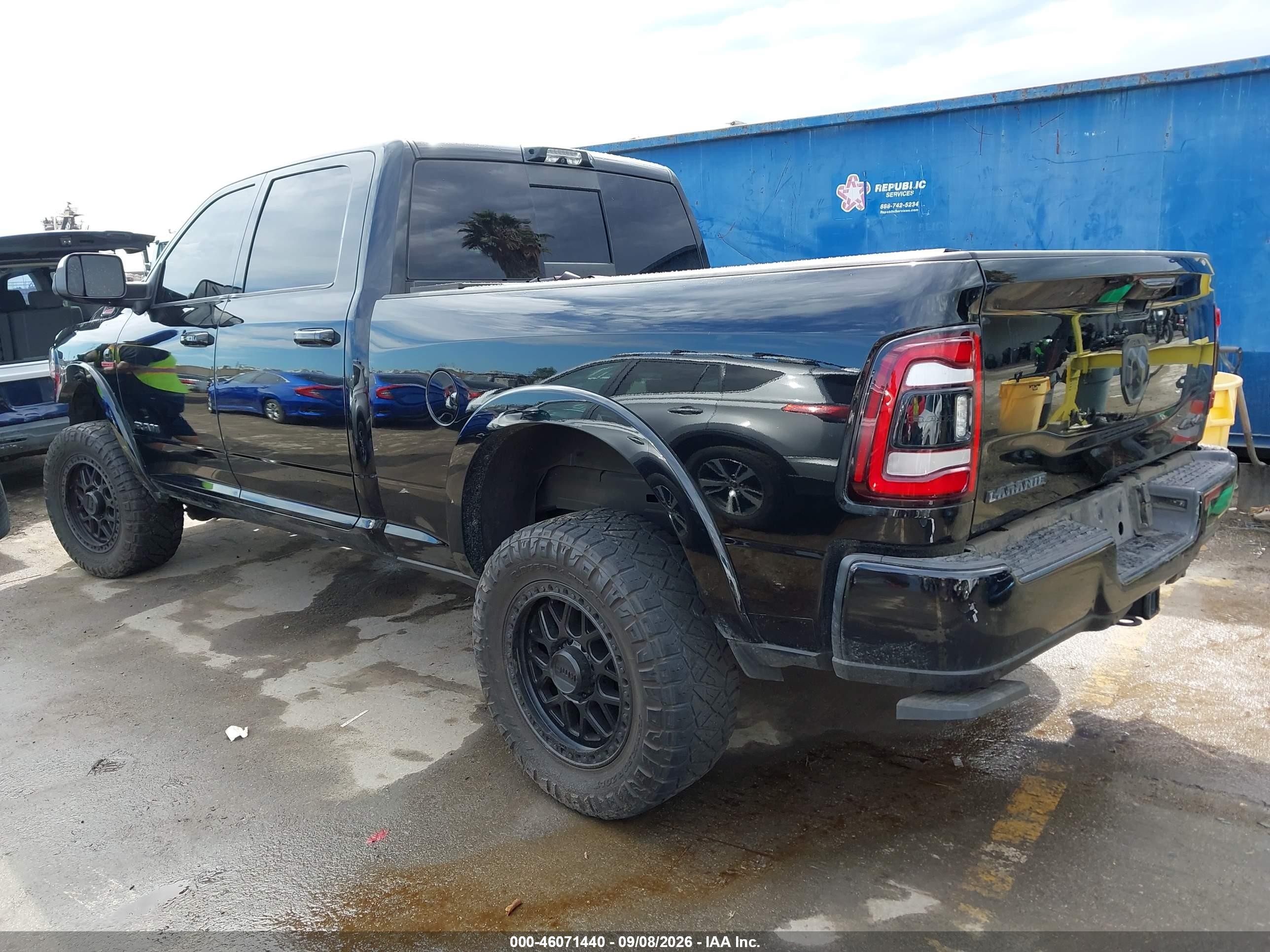 2022 Ram 2500 VIN 3C6UR5FL2NG371399 IAAI salvage auction — Unknown, Salvage (California), sold $15,200 on 2026-10-14 (photo 3)