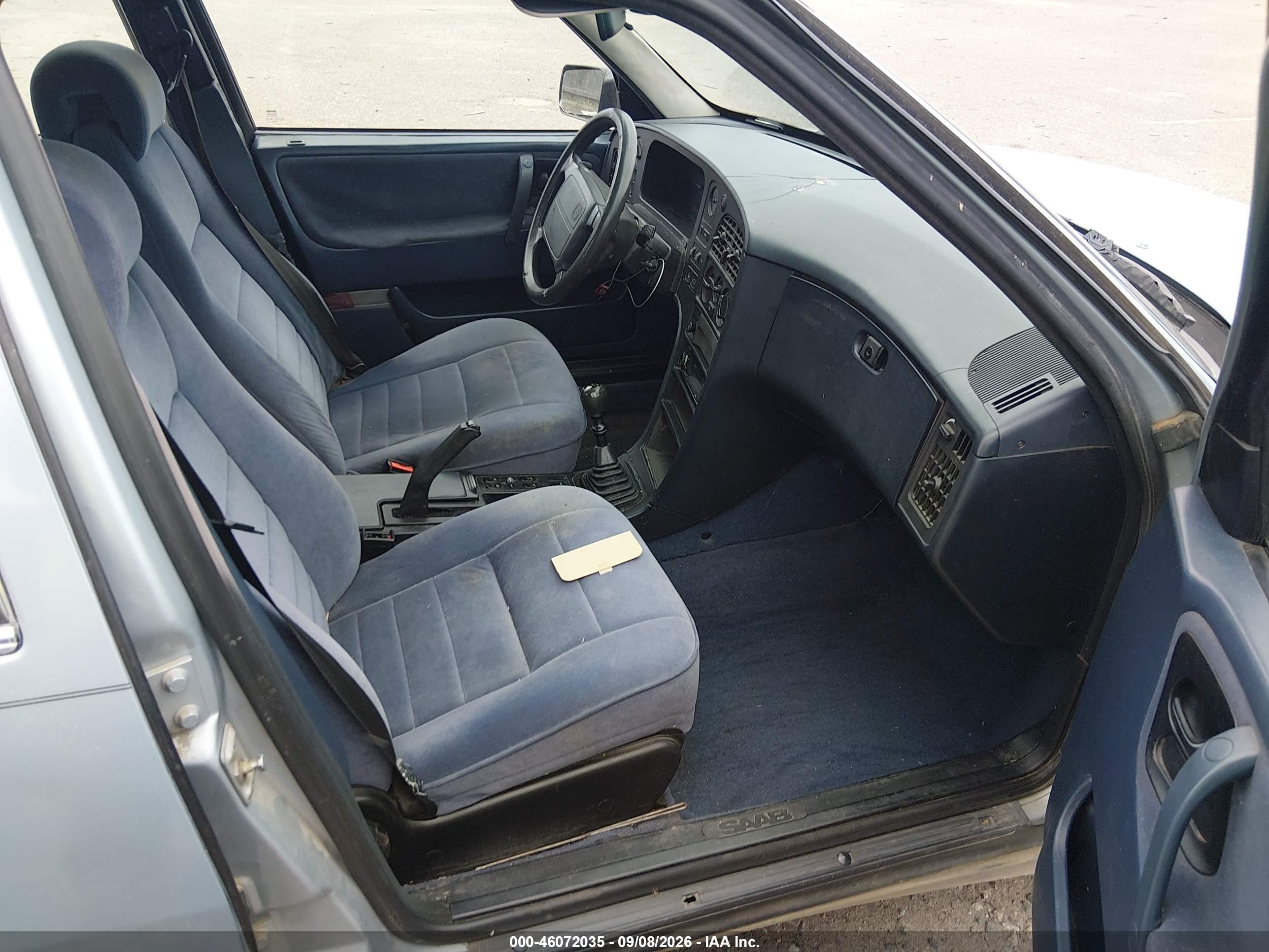 1992 Saab 9000 VIN YS3CK55B5N1048036 IAAI salvage auction — Normal Wear, Clear (Colorado), sold $225 on 2026-09-22 (photo 5)