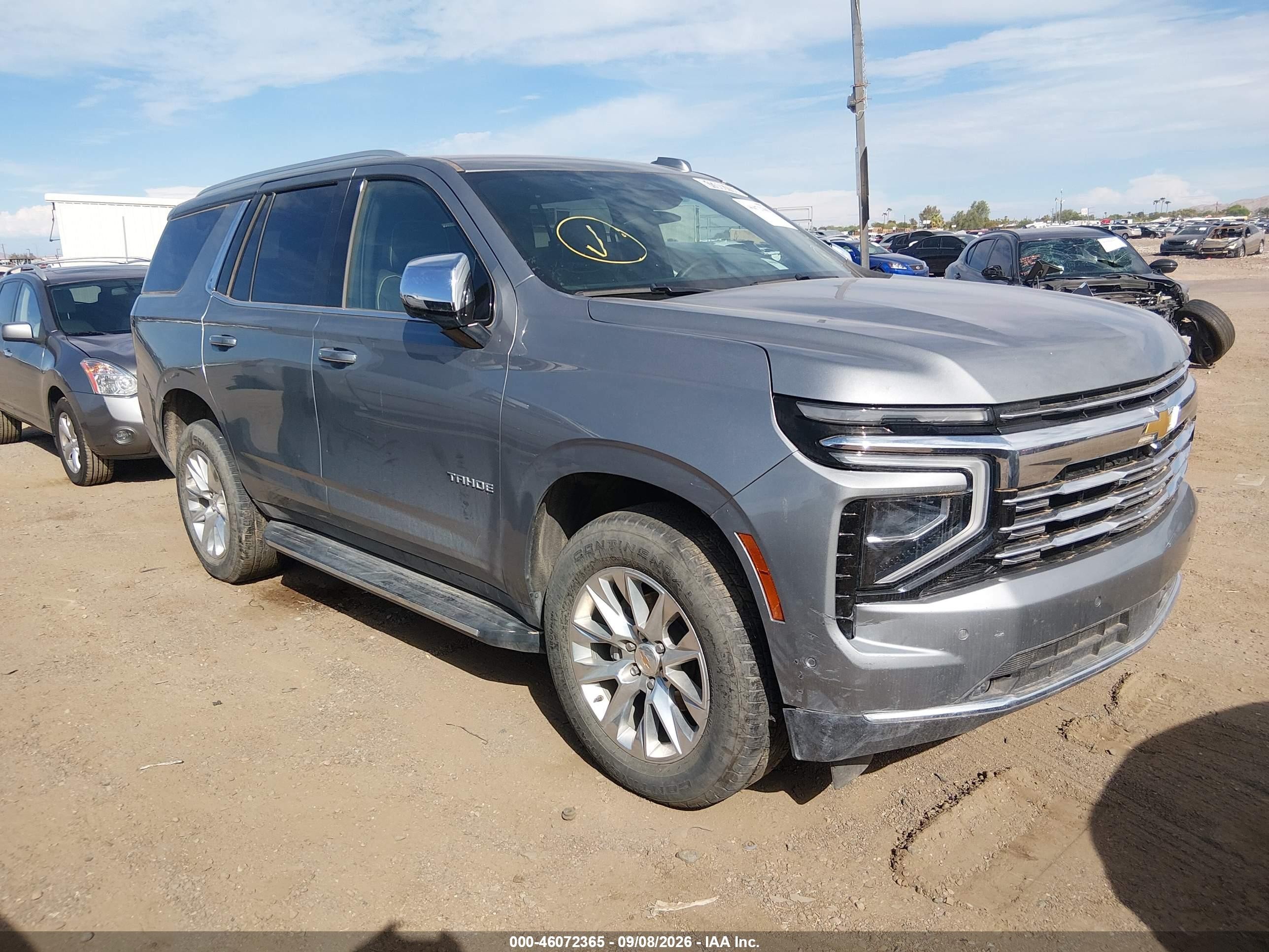 2025 Chevrolet Tahoe VIN 1GNS6SRDXSR203640 — IAAI salvage auction photo