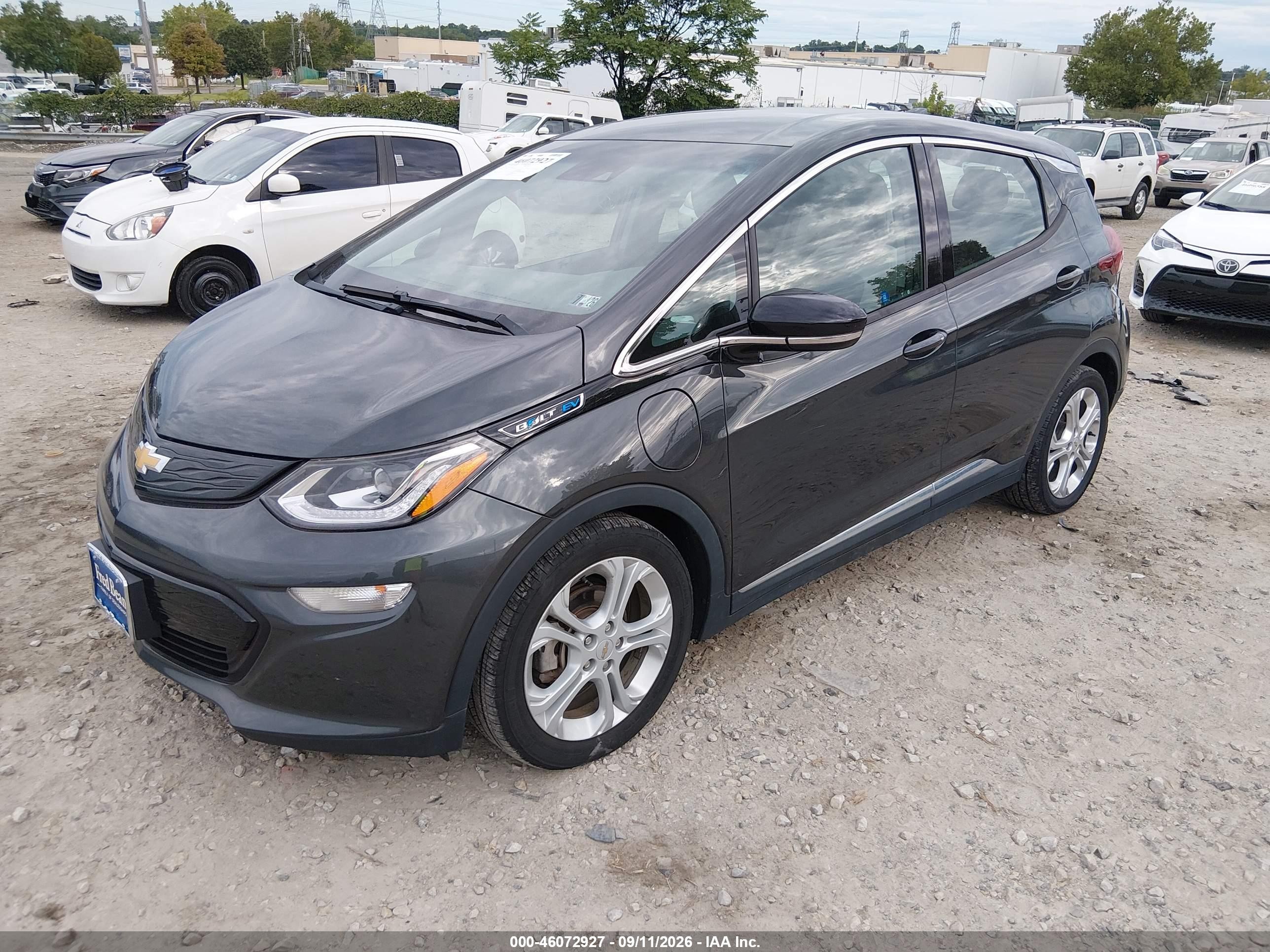 2021 Chevrolet Bolt VIN 1G1FY6S05M4105076 IAAI salvage auction — Rear End, Salvage (Pennsylvania), sold $6,700 on 2026-09-25 (photo 2)
