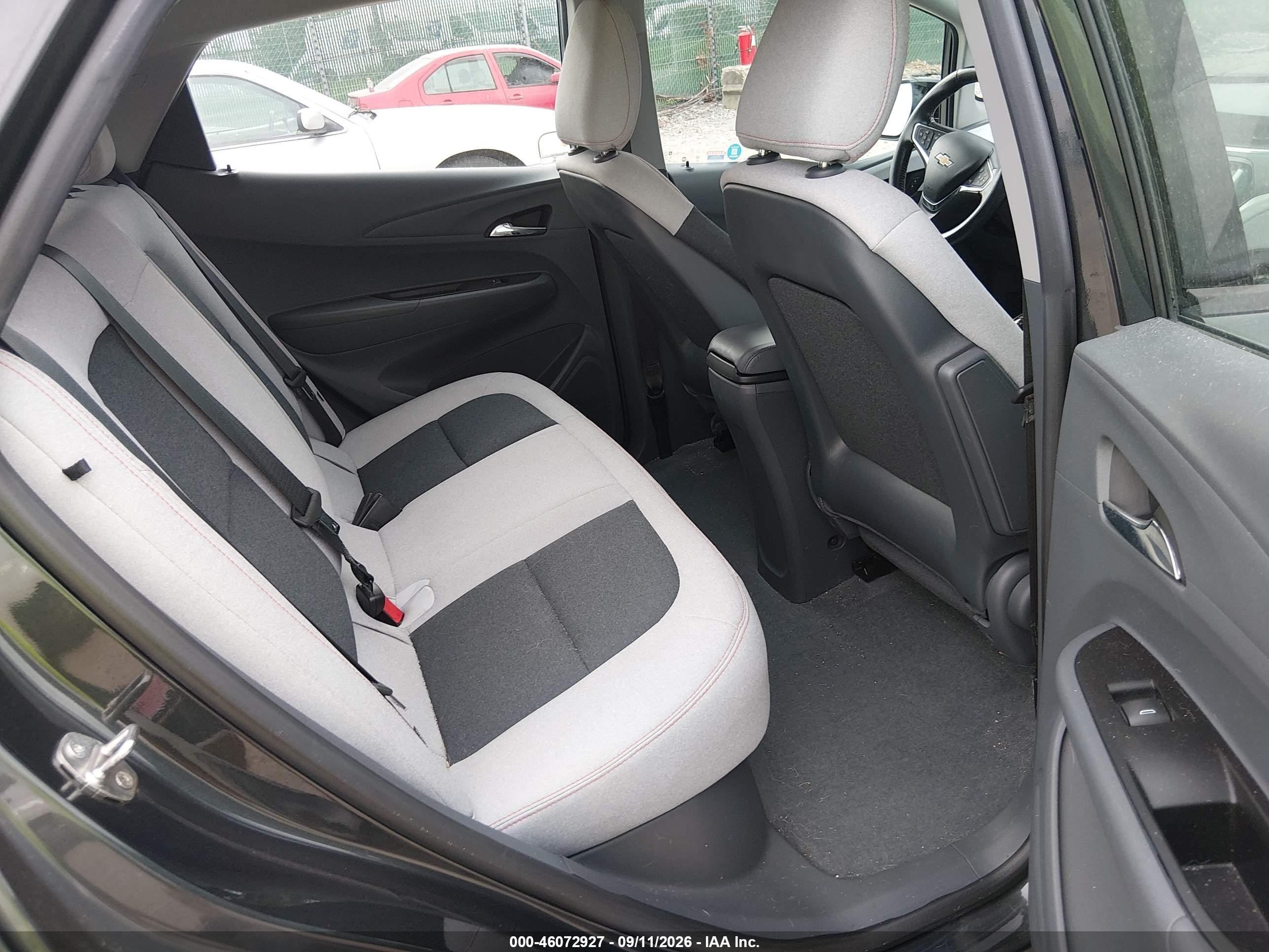 2021 Chevrolet Bolt VIN 1G1FY6S05M4105076 IAAI salvage auction — Rear End, Salvage (Pennsylvania), sold $6,700 on 2026-09-25 (photo 8)