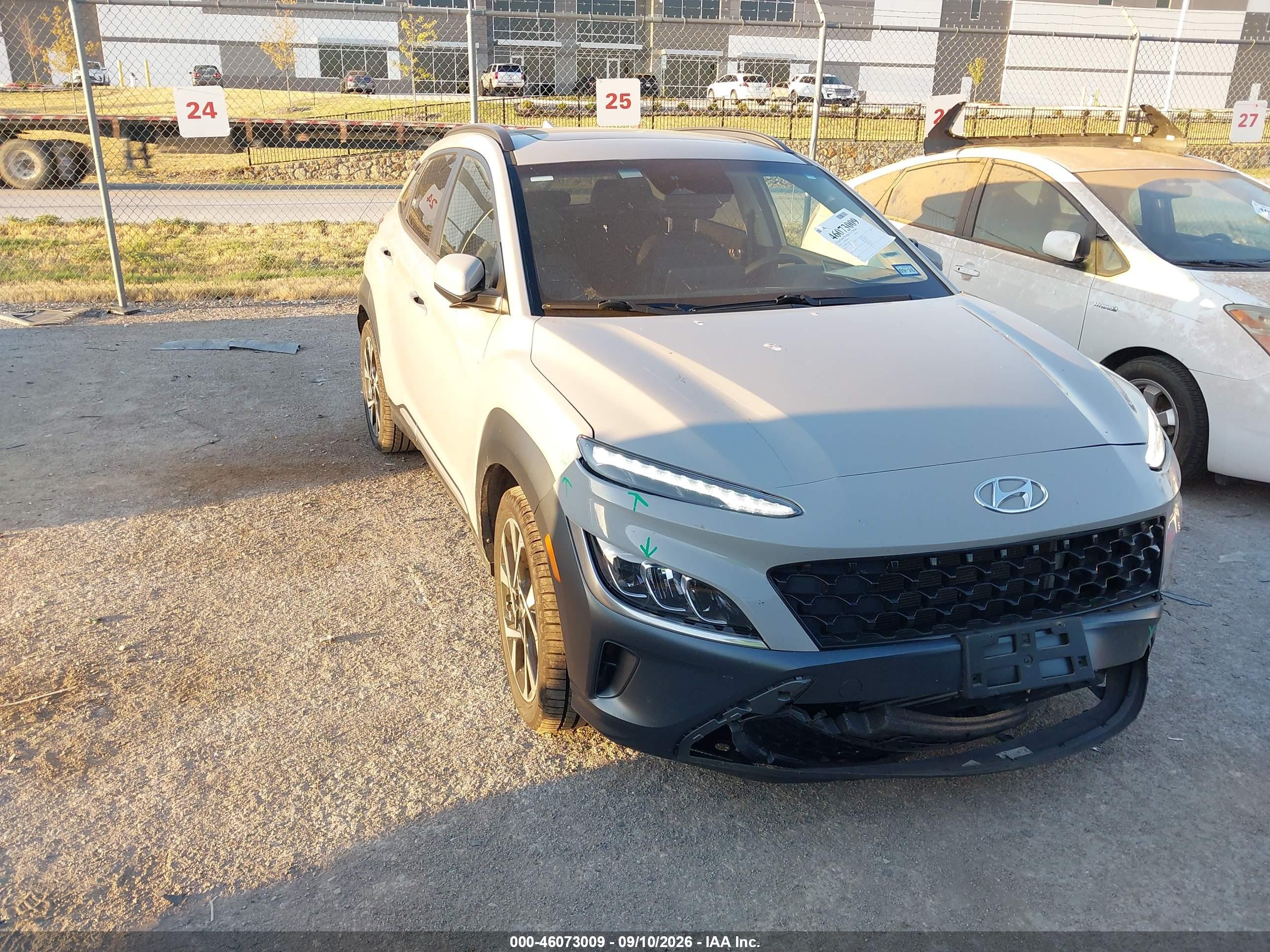 2023 Hyundai Kona VIN KM8K53A32PU933501 — IAAI salvage auction photo