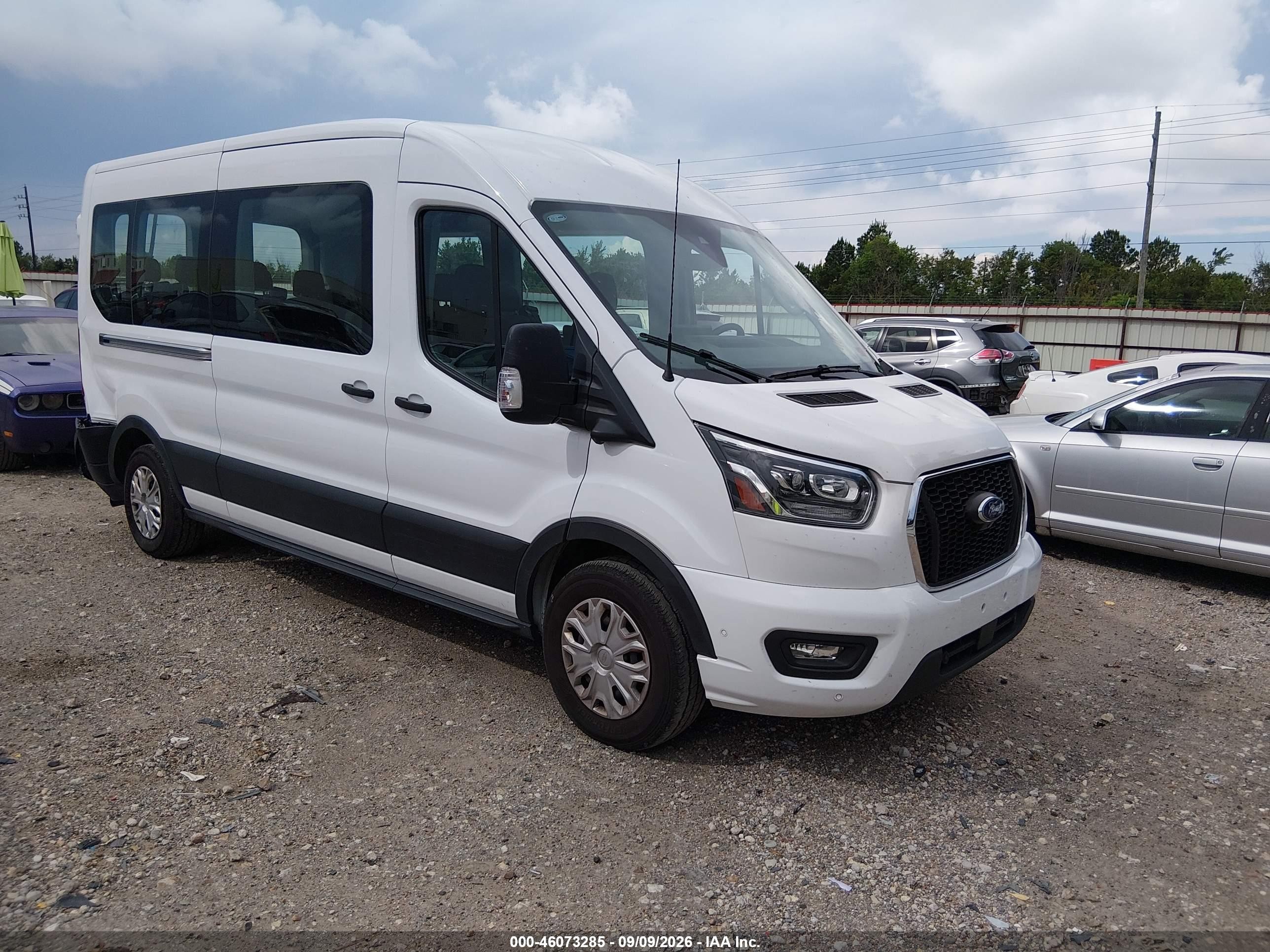 2023 Ford Transit-350 VIN 1FBAX2C87PKB29840 — IAAI salvage auction photo