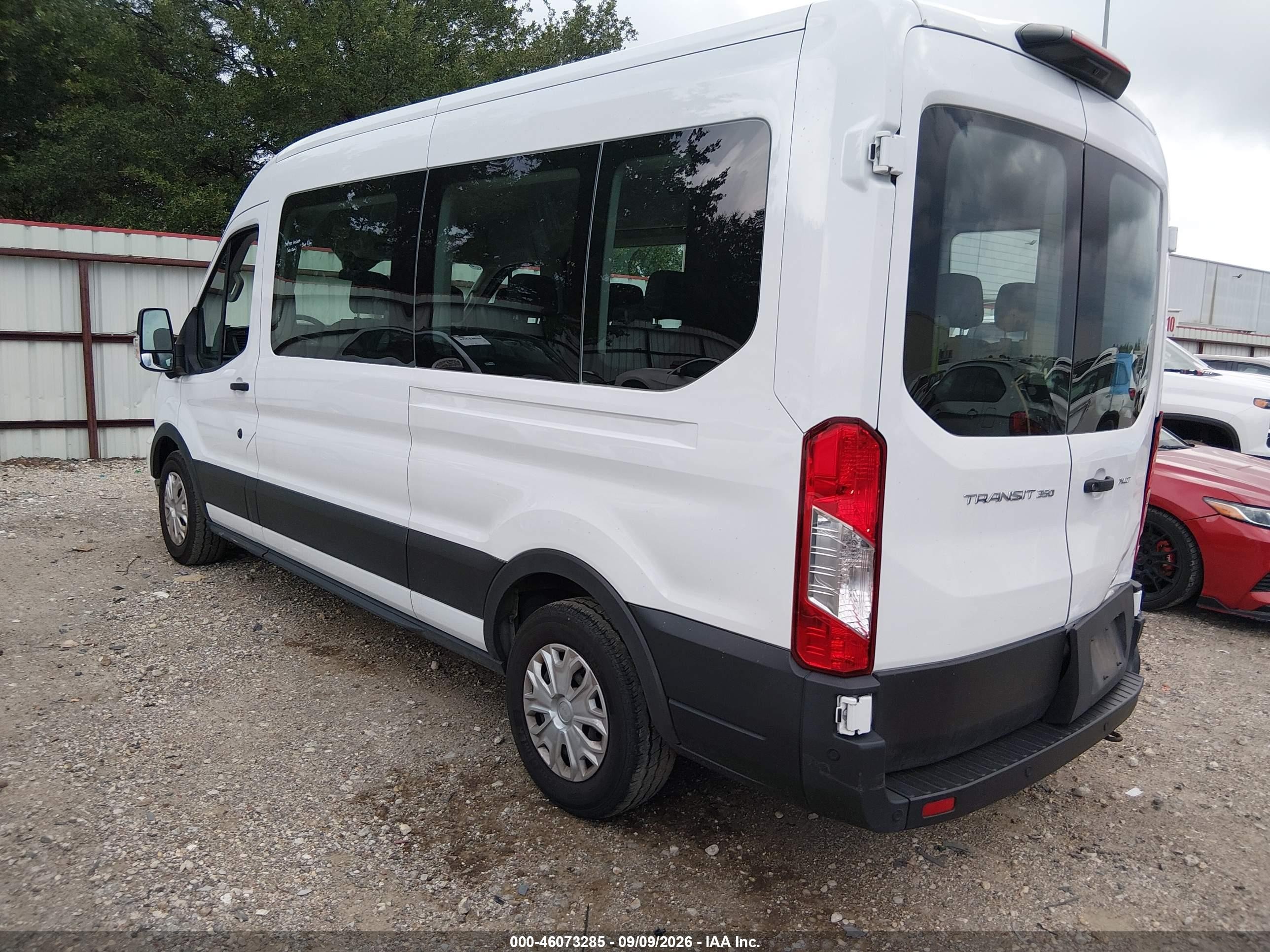 2023 Ford Transit-350 VIN 1FBAX2C87PKB29840 IAAI salvage auction — Rear End, Enterprise Vehicles Clear Only (West Virginia), sold $24,100 on 2026-09-16 (photo 3)
