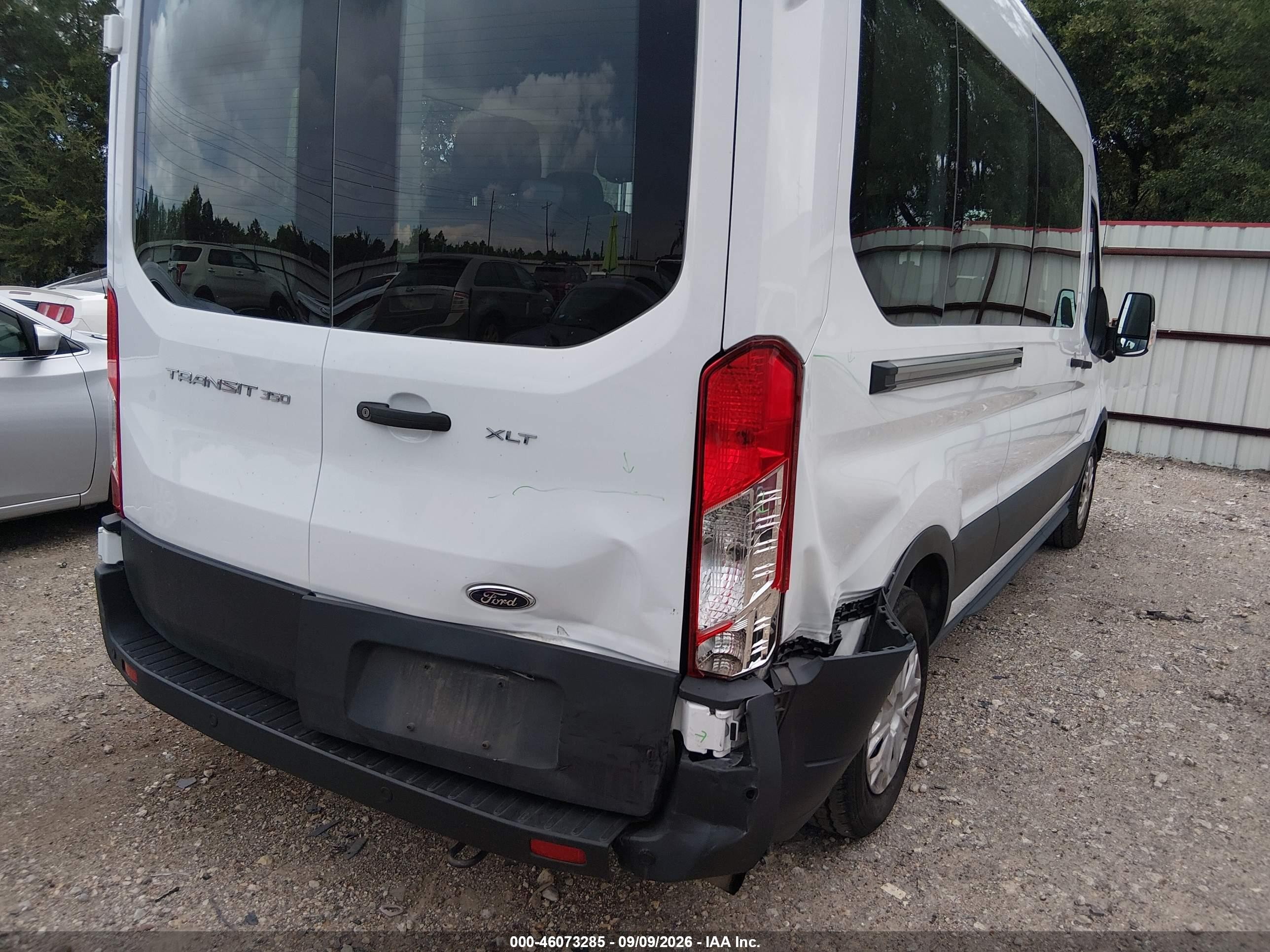 2023 Ford Transit-350 VIN 1FBAX2C87PKB29840 IAAI salvage auction — Rear End, Enterprise Vehicles Clear Only (West Virginia), sold $24,100 on 2026-09-16 (photo 6)