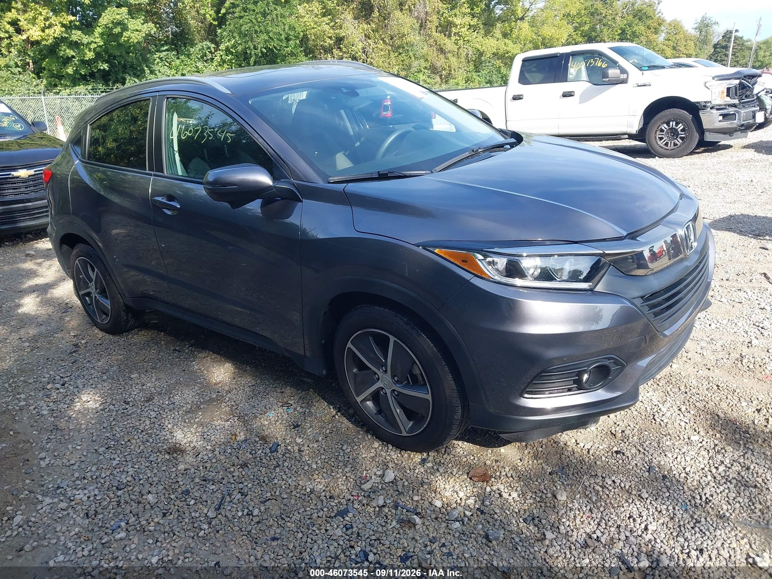 2022 Honda HR-V VIN 3CZRU6H51NM734885 — IAAI salvage auction photo