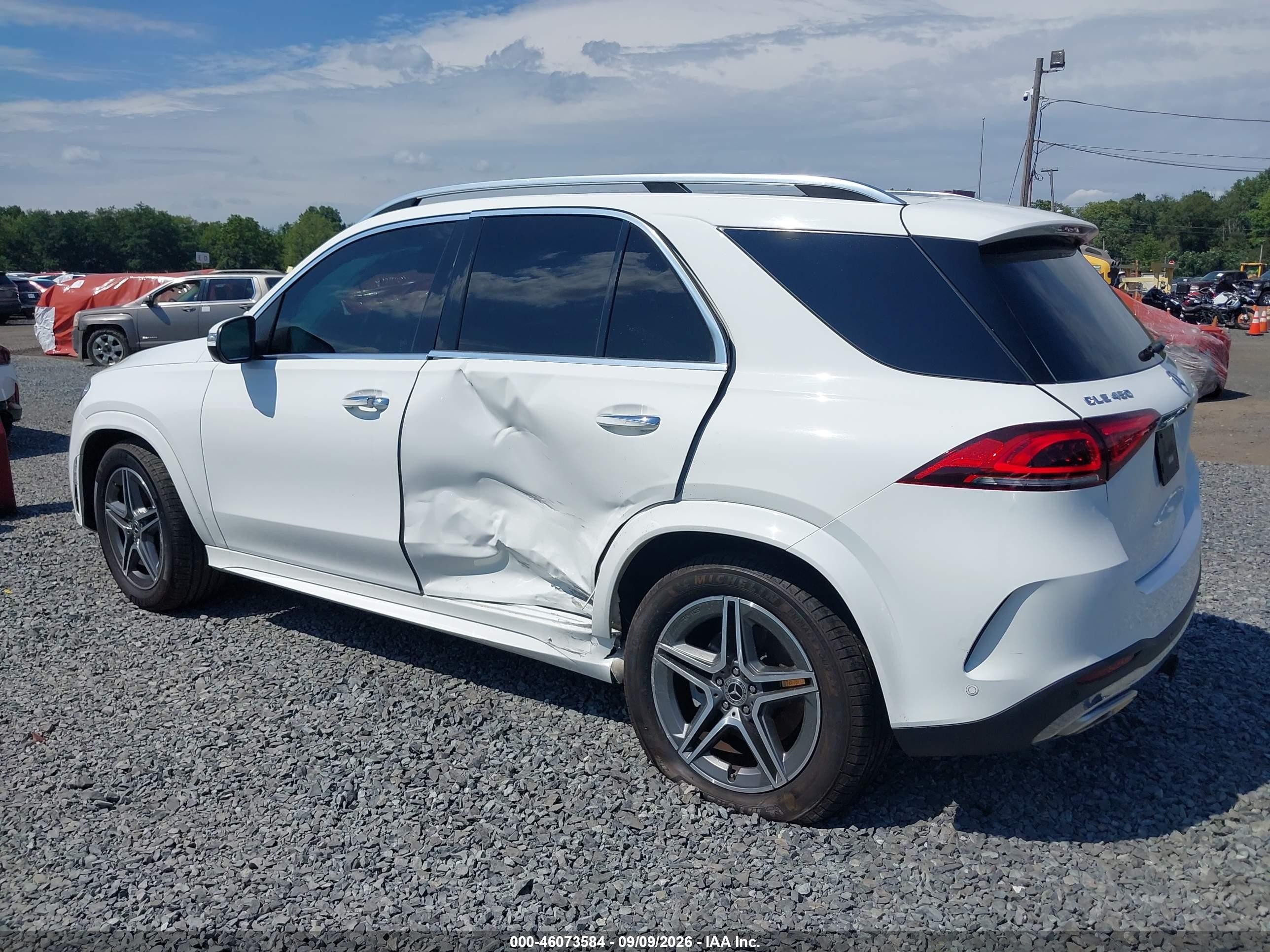 2022 Mercedes-Benz GLE-Class VIN 4JGFB5KB7NA686017 IAAI salvage auction — Side, Salvage (Idaho), sold $25,250 on 2026-09-25 (photo 6)