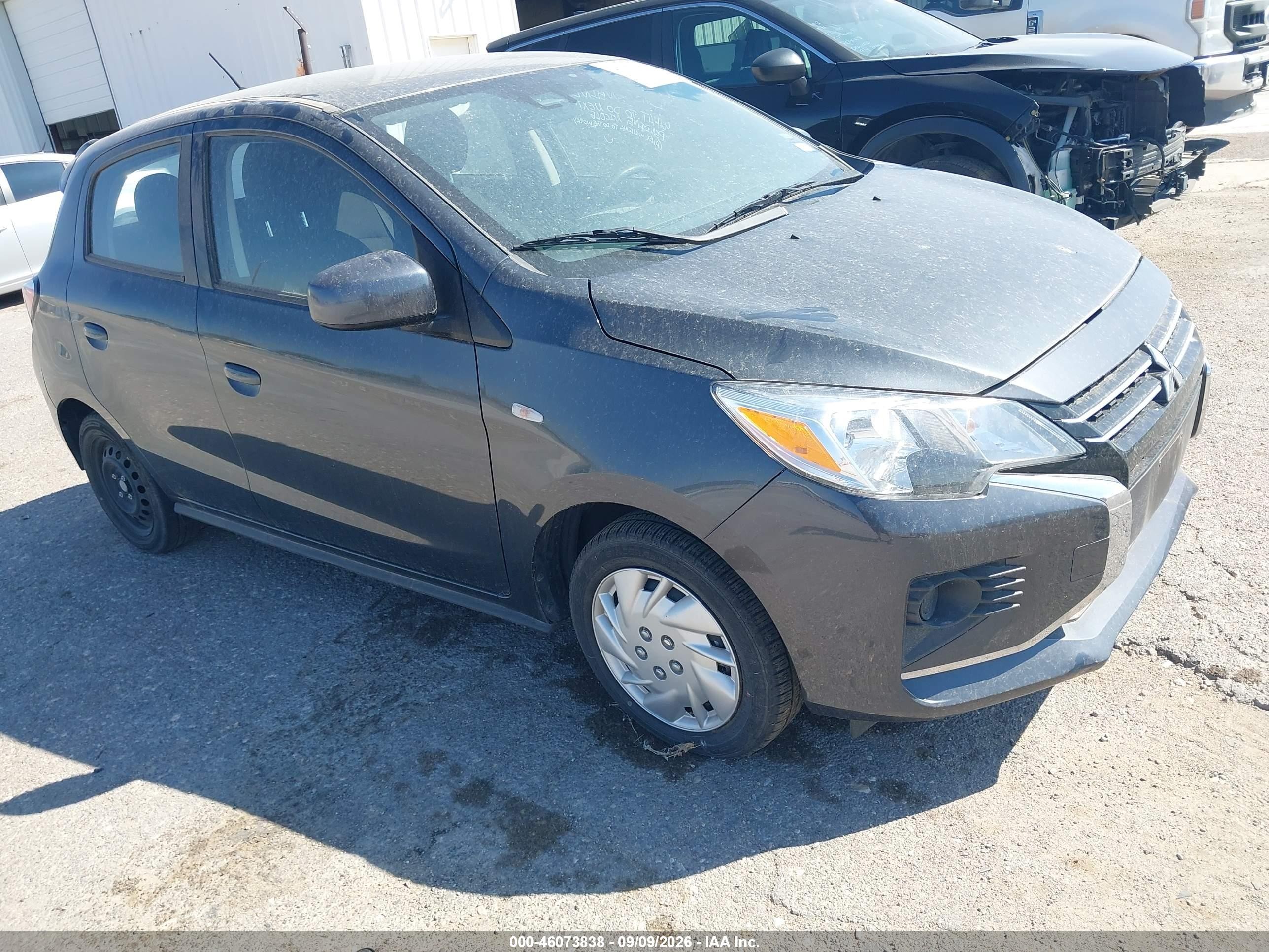 2024 Mitsubishi Mirage VIN ML32AUHJ1RH036713 — IAAI salvage auction photo