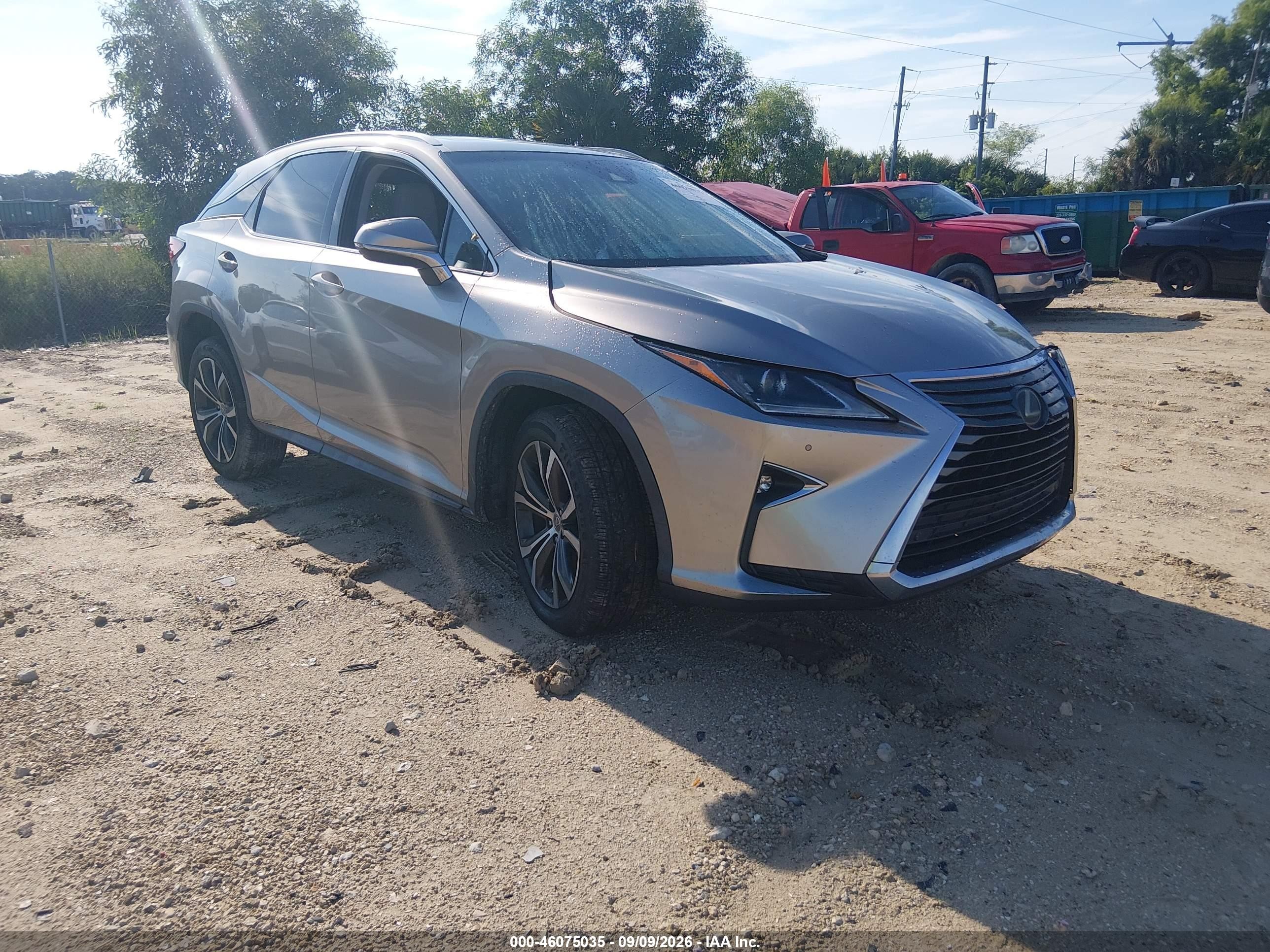 2017 Lexus RX 350 VIN 2T2BZMCA1HC093604 — IAAI salvage auction photo