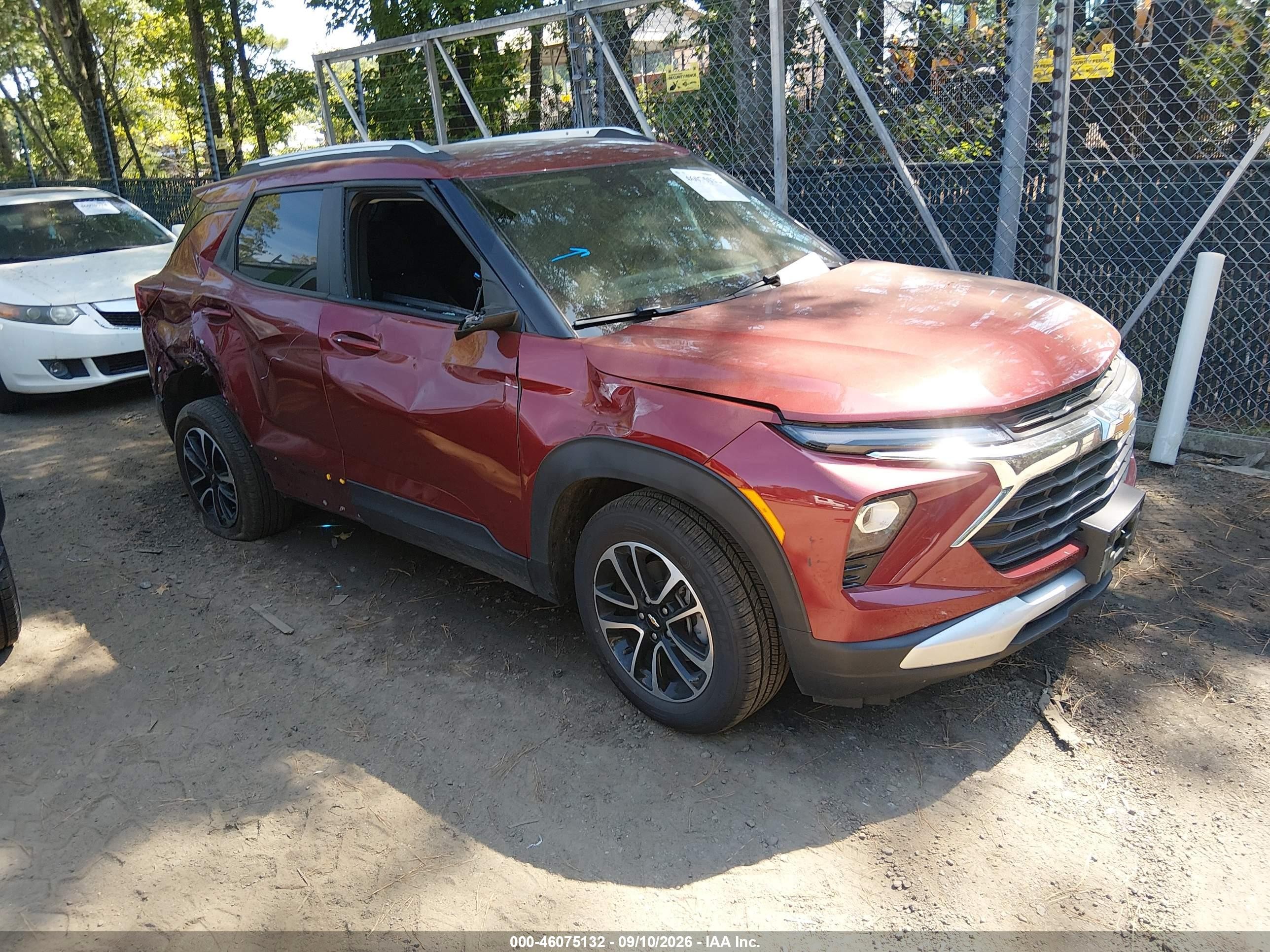 2025 Chevrolet Trailblazer VIN KL79MRSL9SB044011 — IAAI salvage auction photo