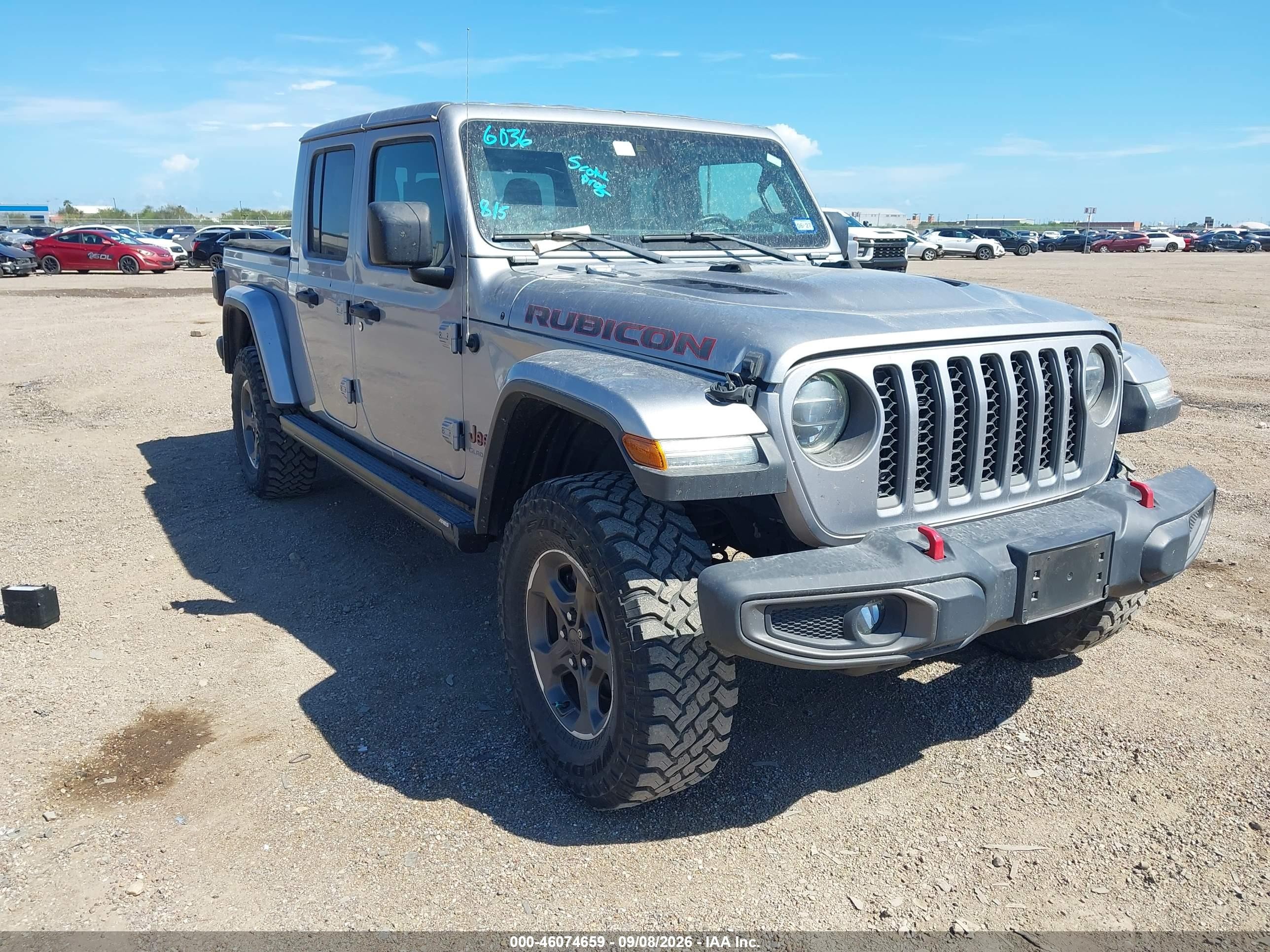2020 Jeep Gladiator VIN 1C6JJTBG8LL110771 — IAAI salvage auction photo