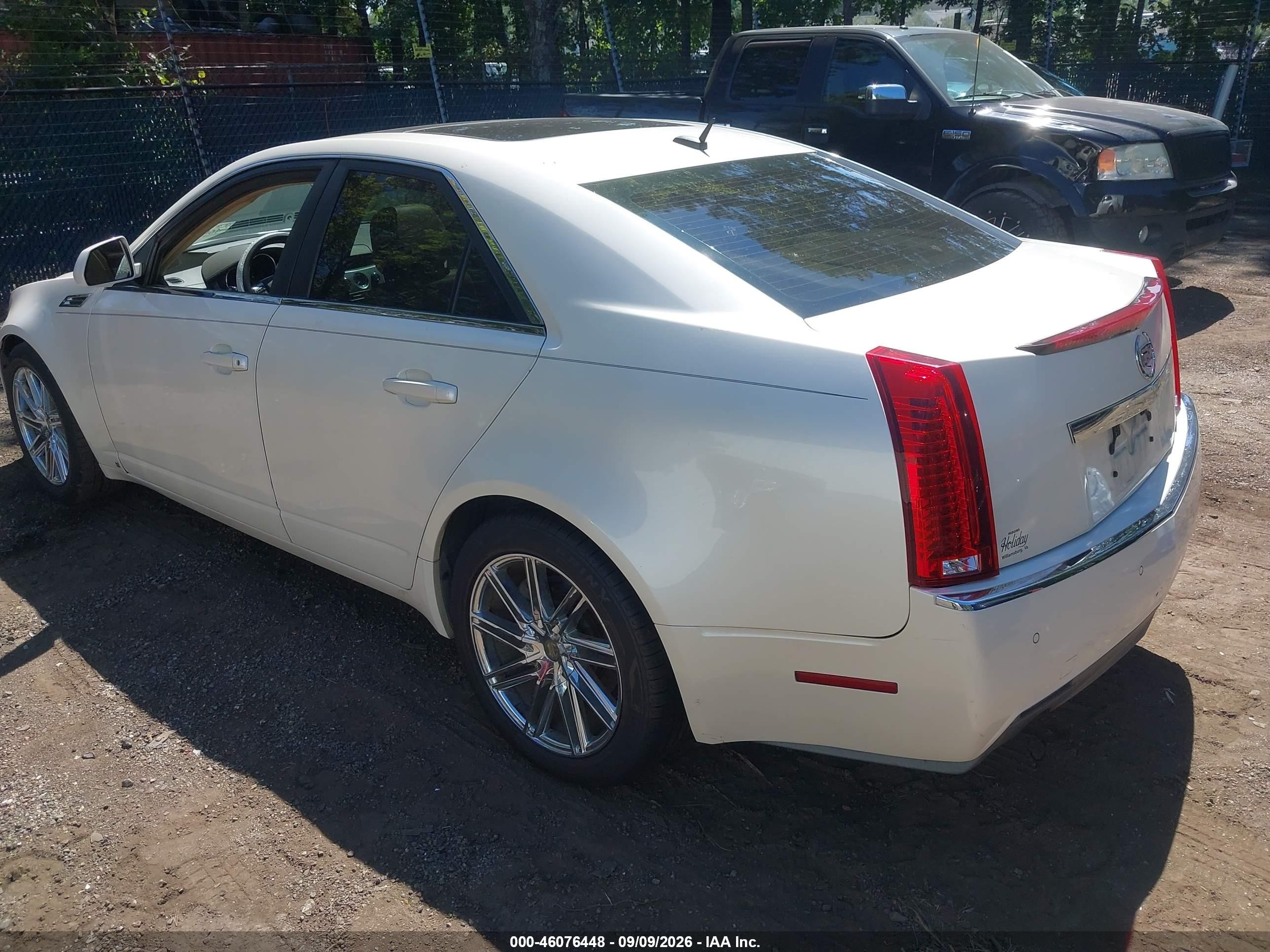 2008 Cadillac Cts VIN 1G6DJ577080157475 IAAI salvage auction — Electrical, Clear (Virginia), sold $200 on 2026-09-17 (photo 3)