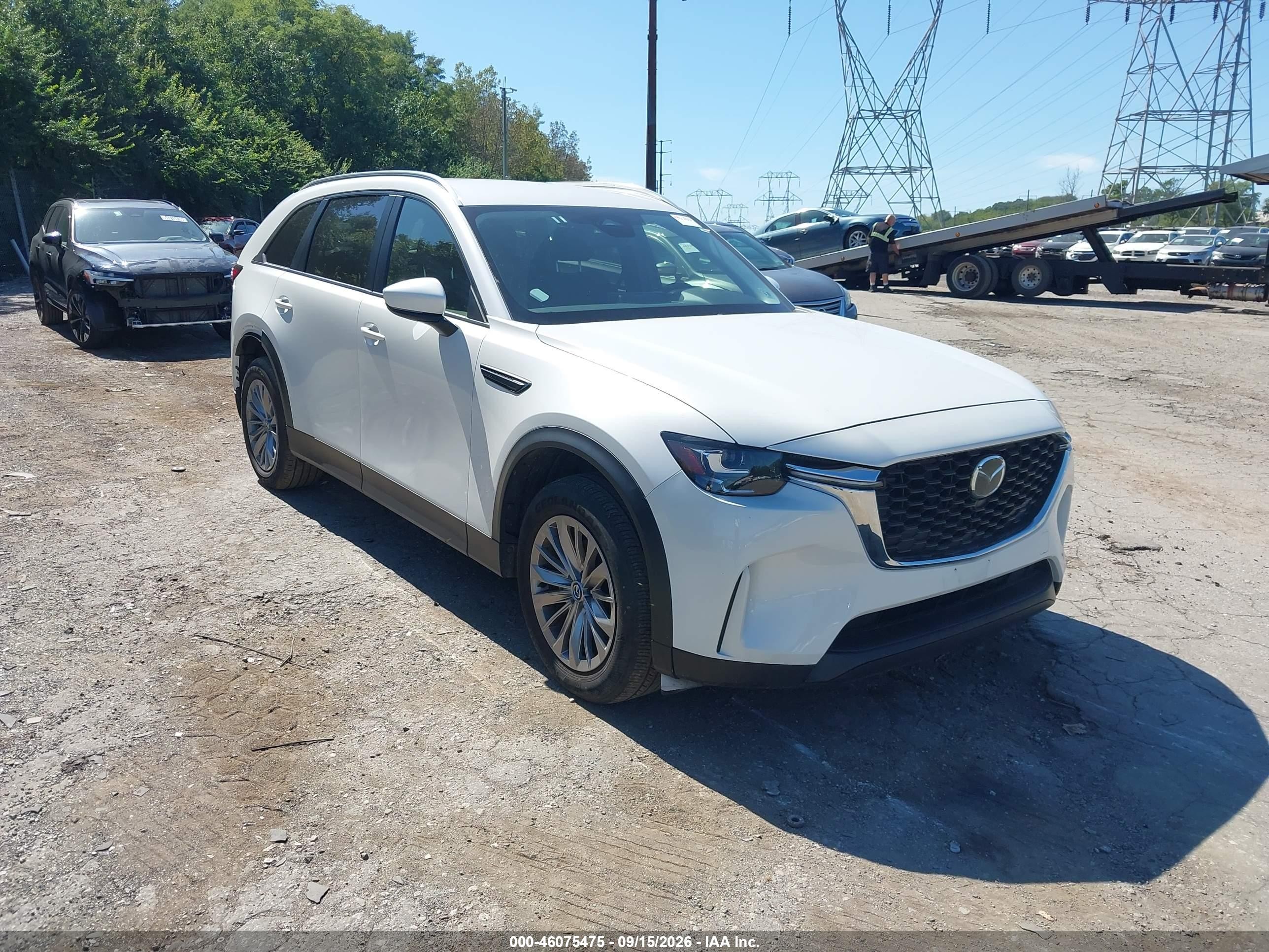 2024 Mazda CX-90 VIN JM3KKAHD2R1162033 — IAAI salvage auction photo