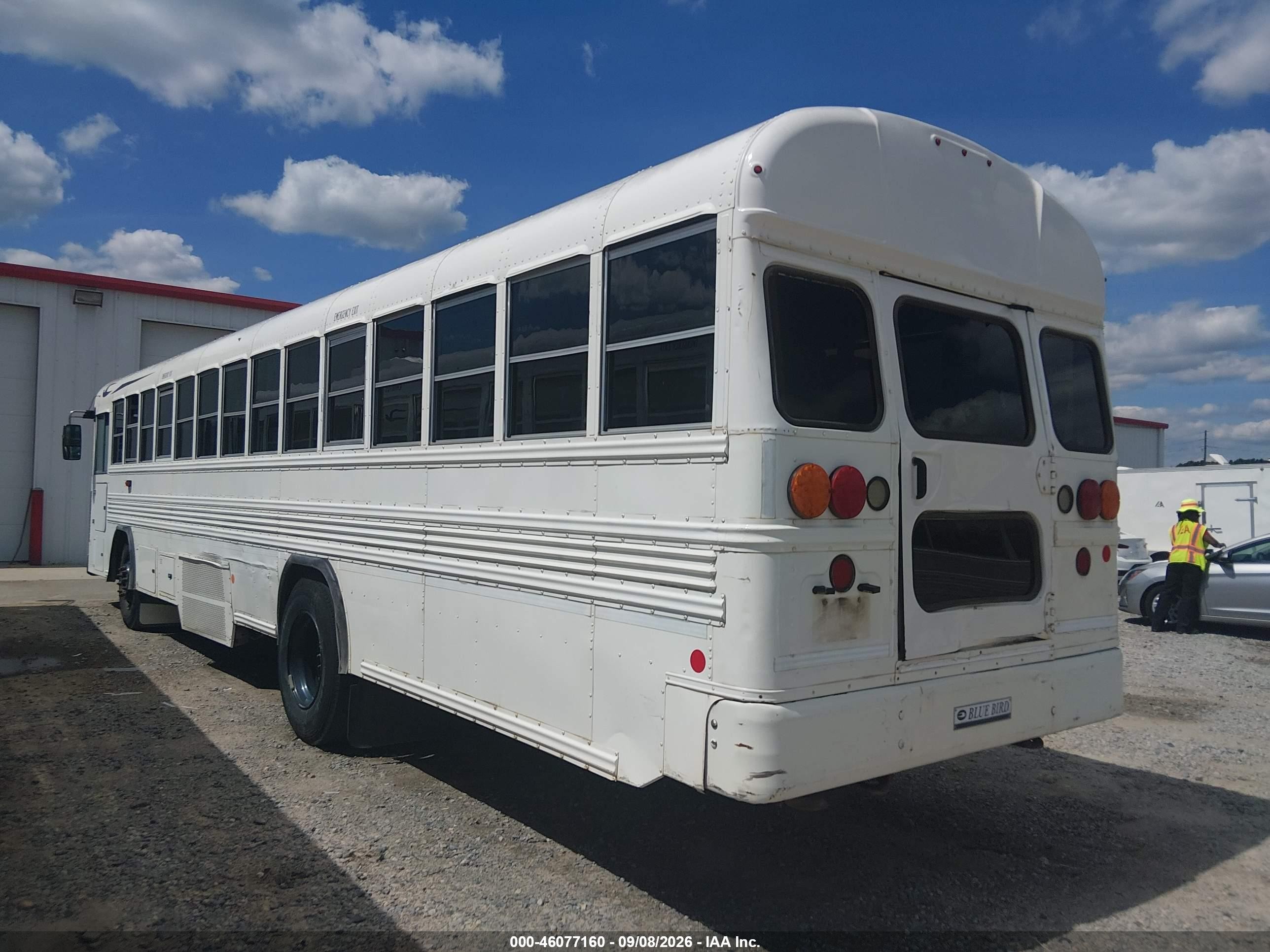 2016 Blue Bird School Bus / Transit Bus VIN 1BABLCPA6GF320053 IAAI salvage auction — Normal Wear, SF97 (North Carolina), sold $17,125 on 2026-10-20 (photo 3)