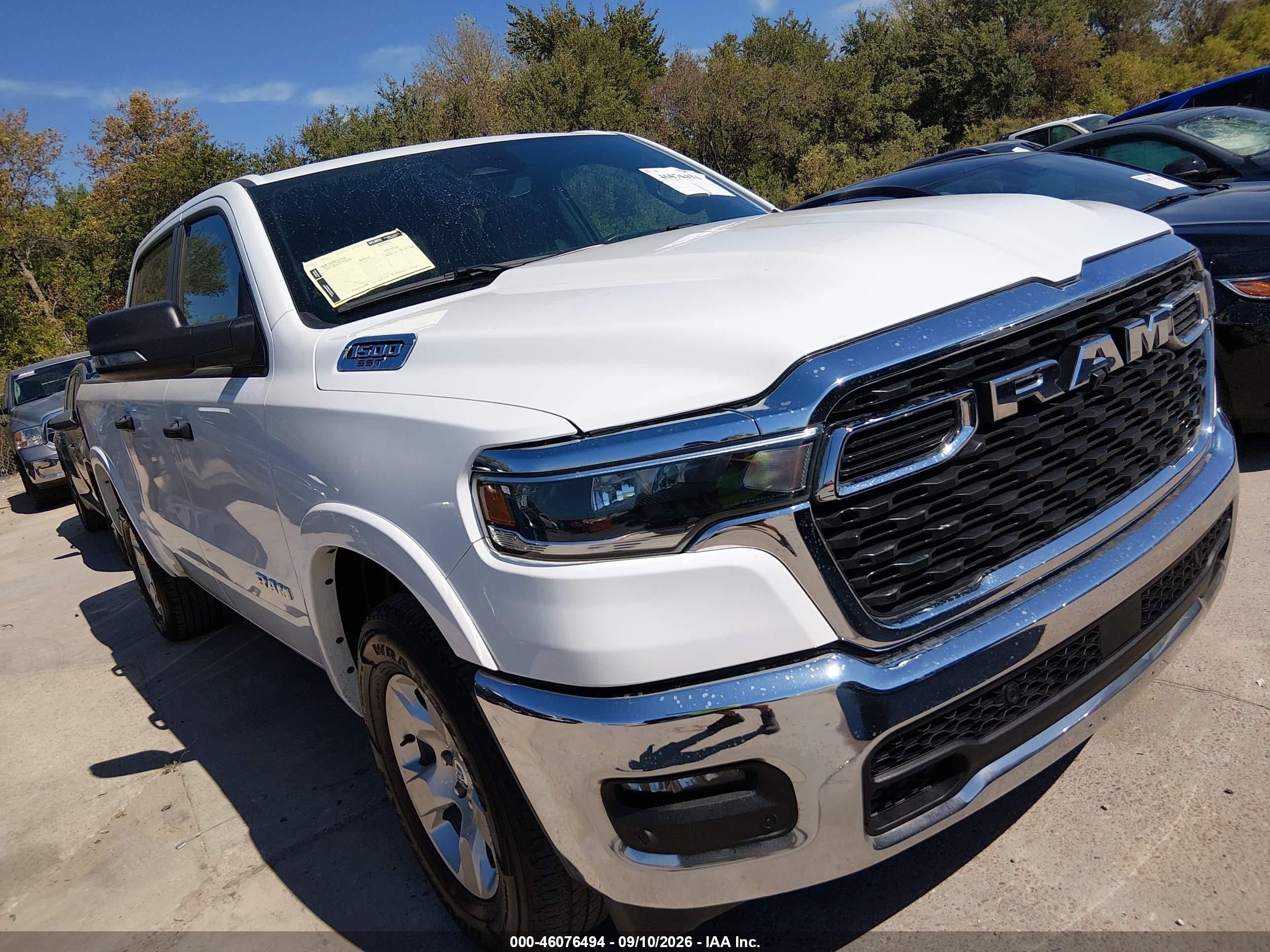 2025 Ram 1500 VIN 1C6SRFFP5SN562432 — IAAI salvage auction photo