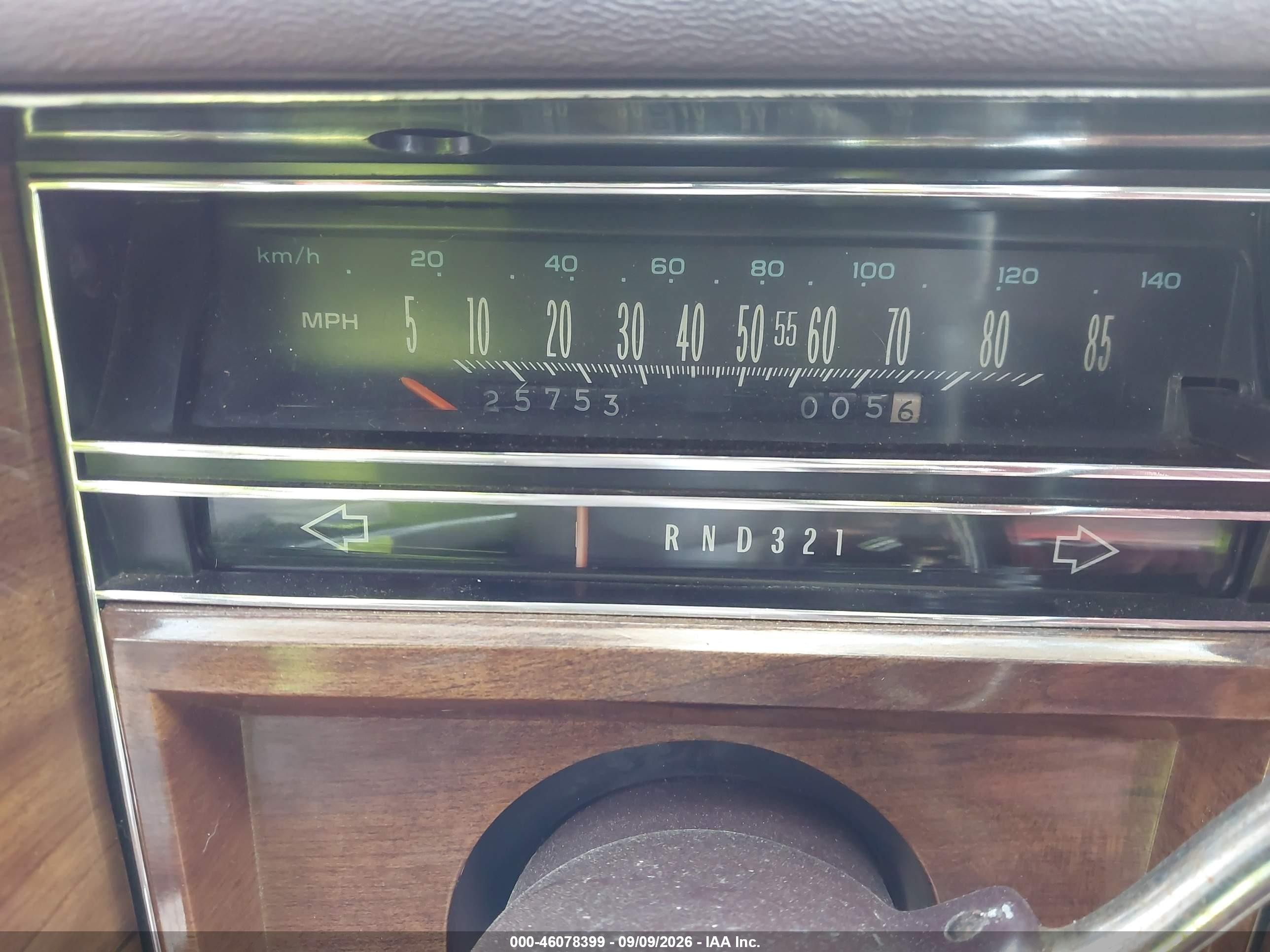 1988 Cadillac Brougham VIN 1G6DW51YXJ9717233 IAAI salvage auction — Front End, Mv-907A (New York), sold $475 on 2026-09-25 (photo 7)