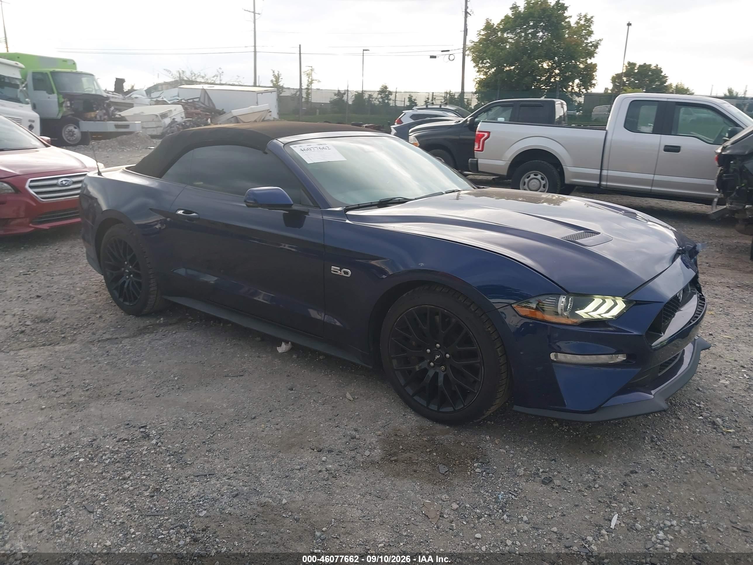 2018 Ford Mustang VIN 1FATP8FF0J5120264 — IAAI salvage auction photo