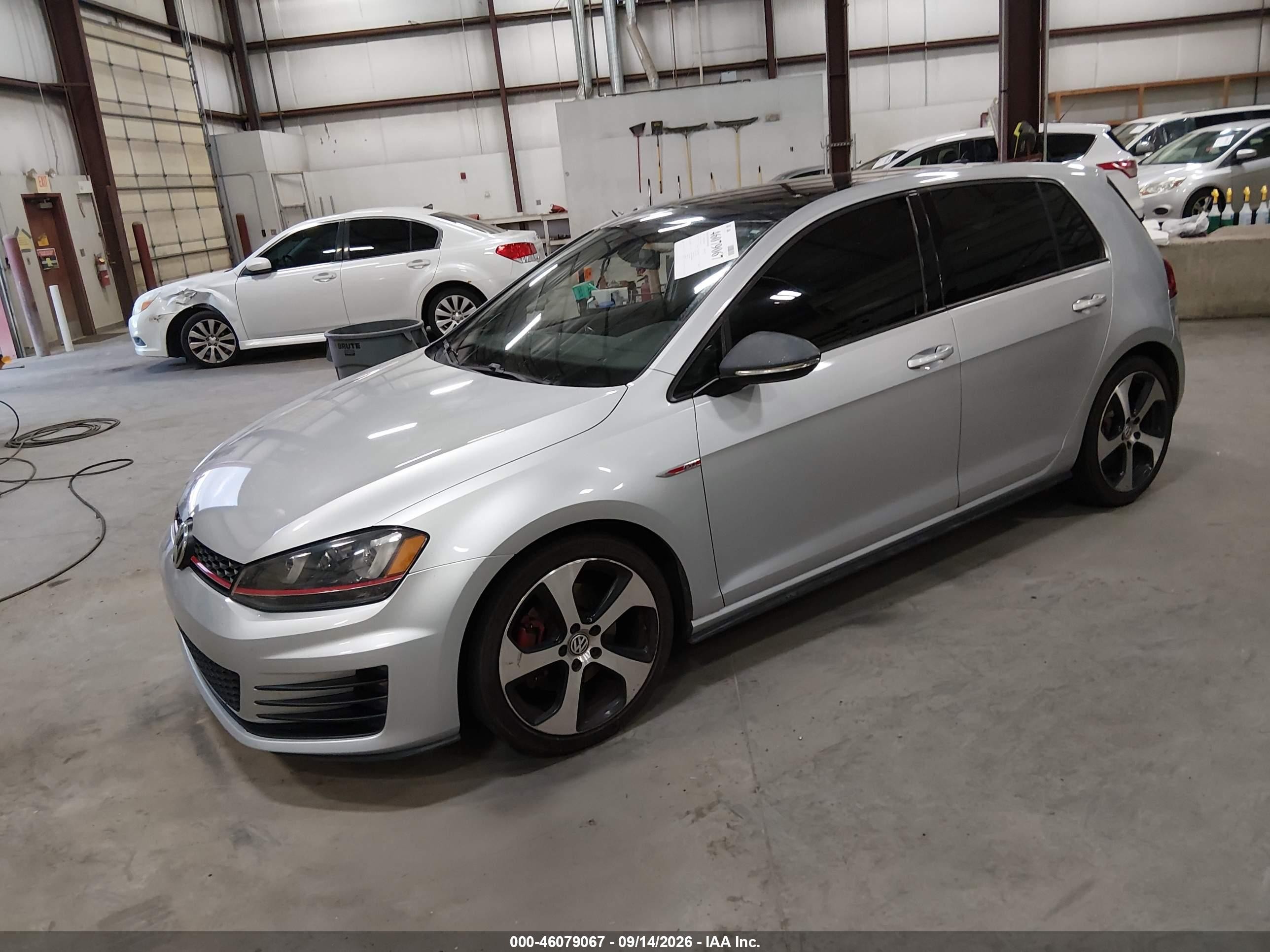 2015 Volkswagen Golf gti VIN 3VW5T7AUXFM063911 IAAI salvage auction — Side, Salvage (Idaho), sold $1,500 on 2026-10-05 (photo 2)