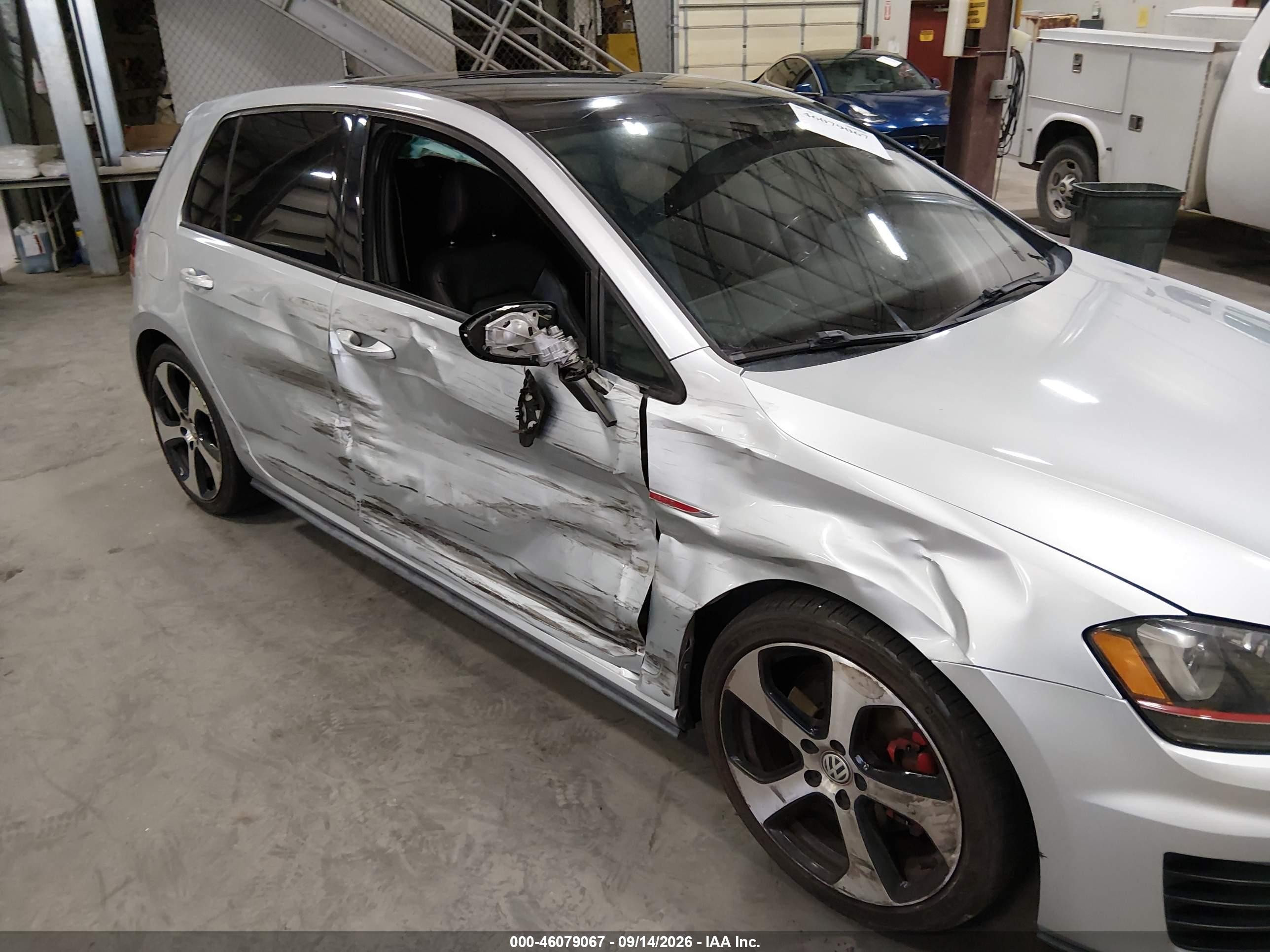 2015 Volkswagen Golf gti VIN 3VW5T7AUXFM063911 IAAI salvage auction — Side, Salvage (Idaho), sold $1,500 on 2026-10-05 (photo 6)