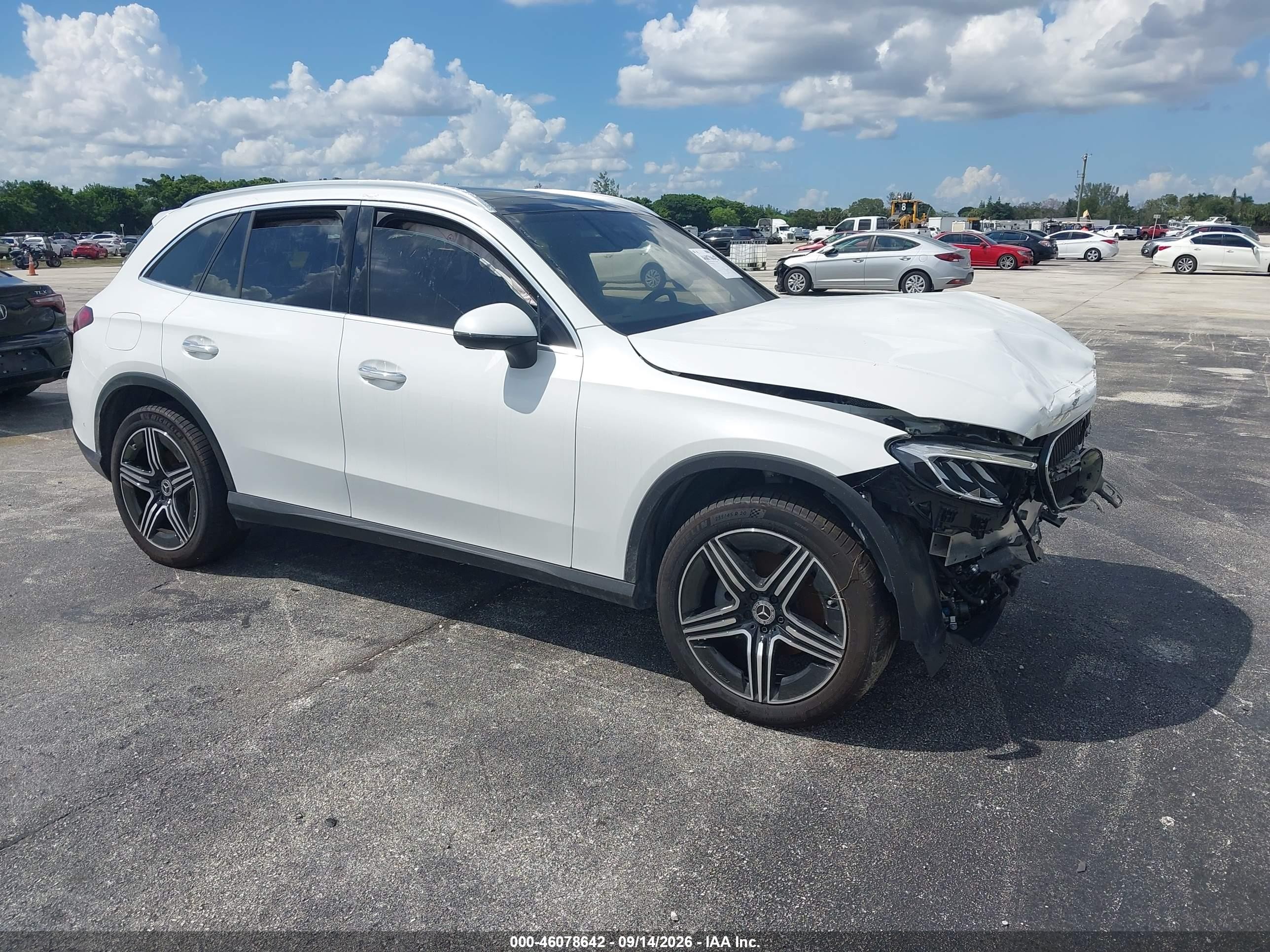 2026 Mercedes-Benz GLC-Class VIN W1NKM4GB0TF473788 — IAAI salvage auction photo