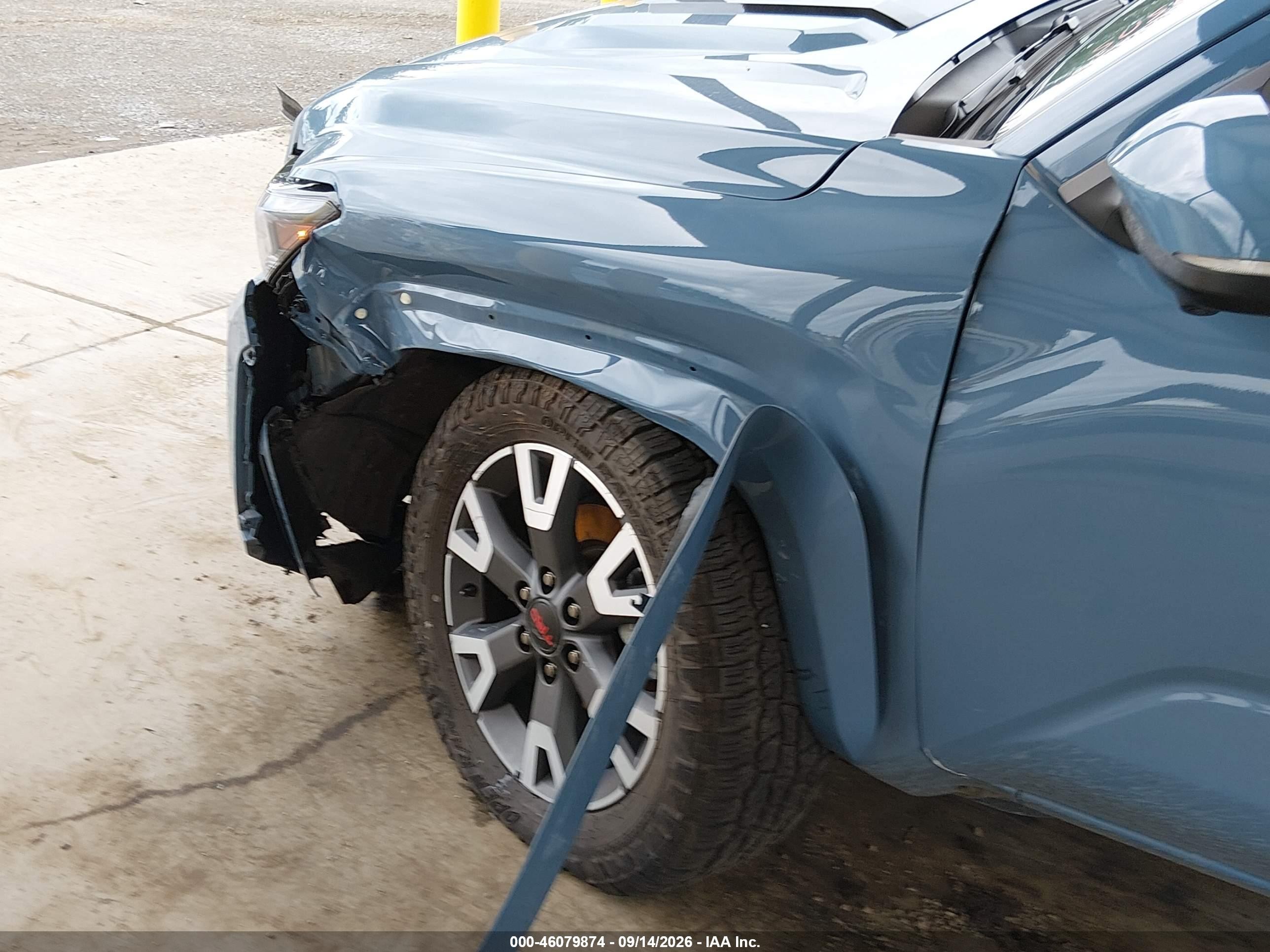 2025 Toyota 4runner VIN JTEVA5BR7S5067269 IAAI salvage auction — Unknown, Bill Of Sale (Washington), sold $33,250 on 2026-09-23 (photo 6)