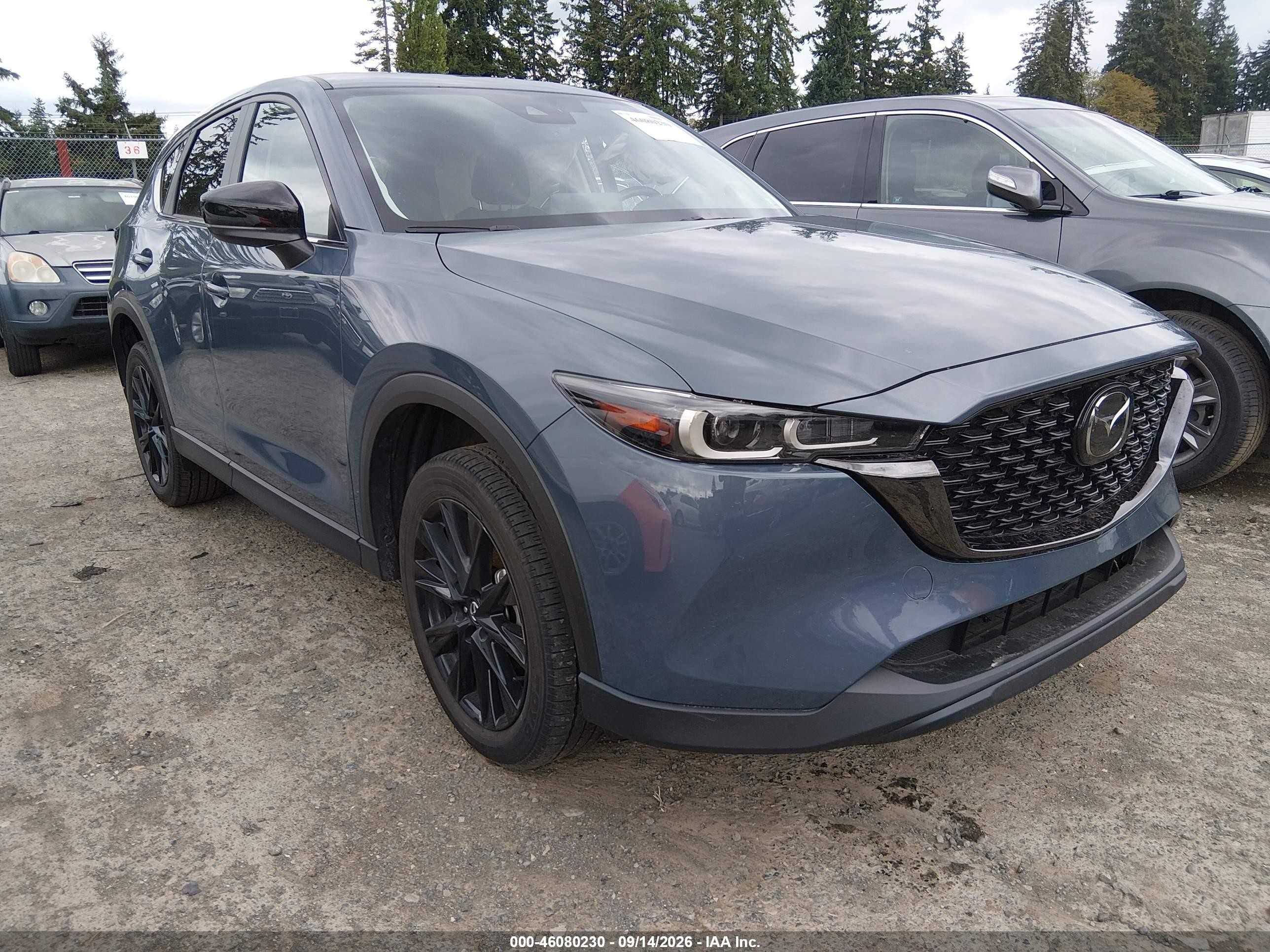 2025 Mazda CX-5 VIN JM3KFBCM5S0676066 — IAAI salvage auction photo