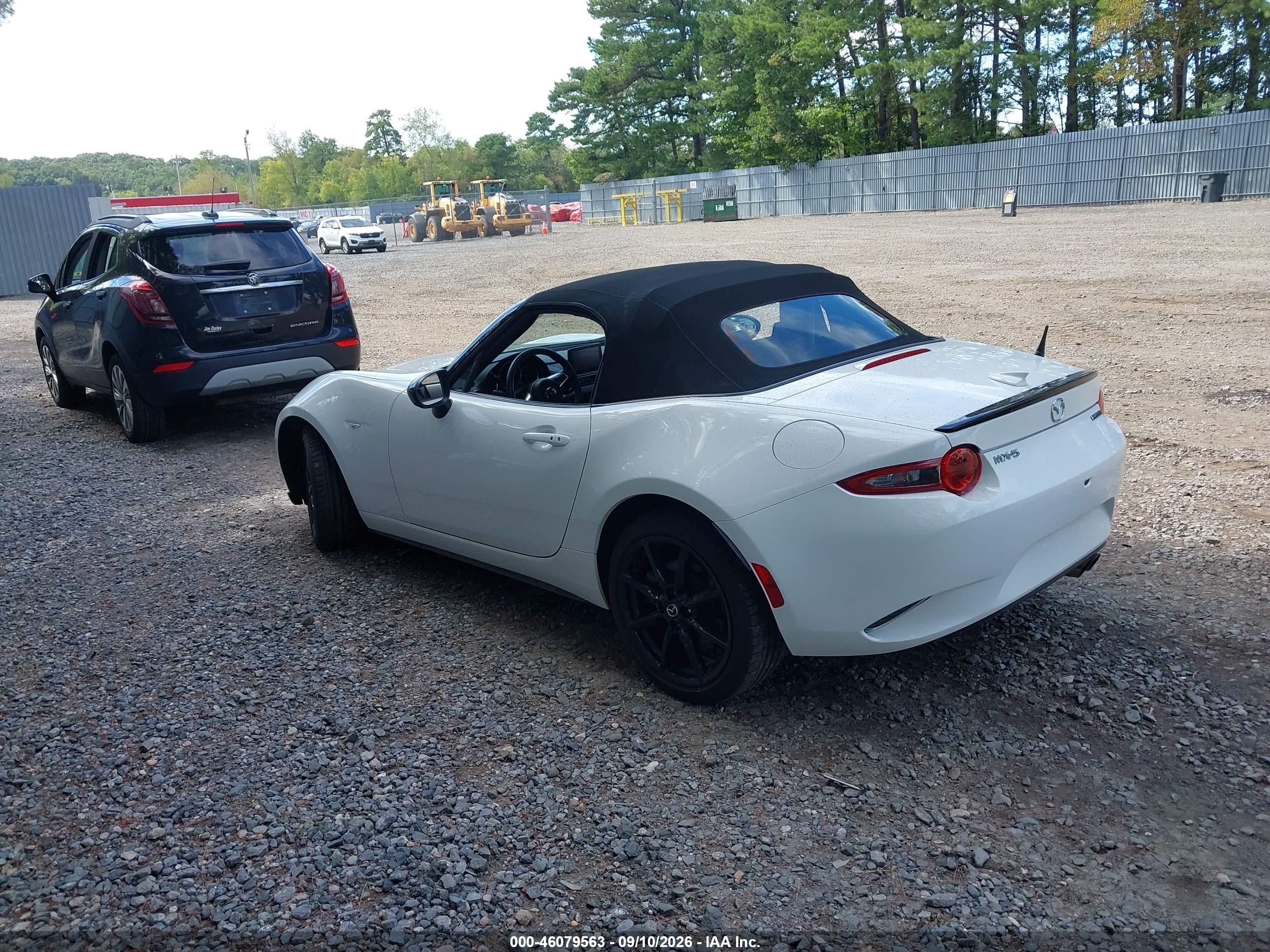 2021 Mazda VIN JM1NDAC76M0455336 IAAI salvage auction — Water/Flood, Salvage (New Jersey), sold $9,700 on 2026-10-01 (photo 3)