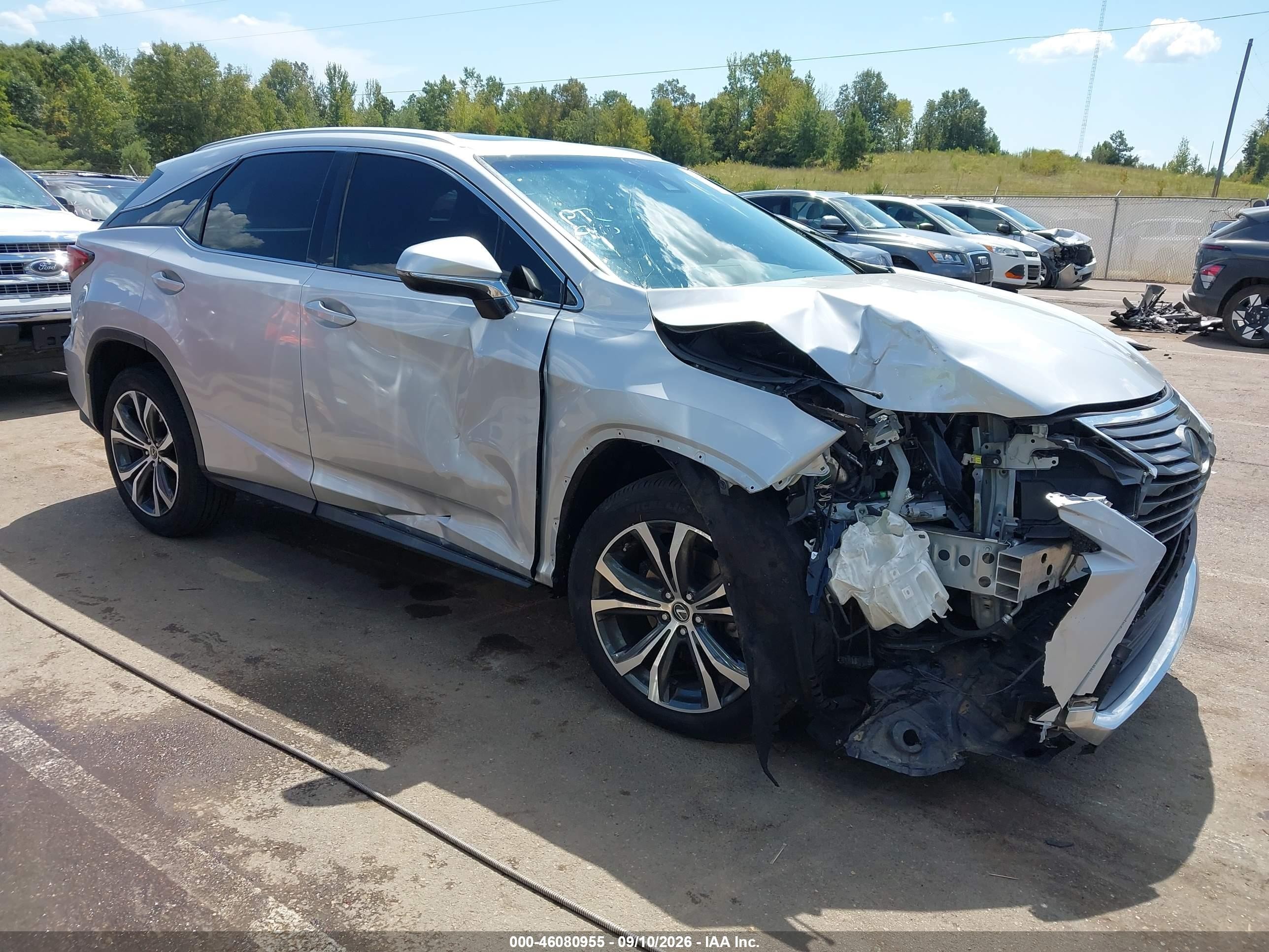 2018 Lexus RX 350 VIN 2T2ZZMCA9JC110041 — IAAI salvage auction photo