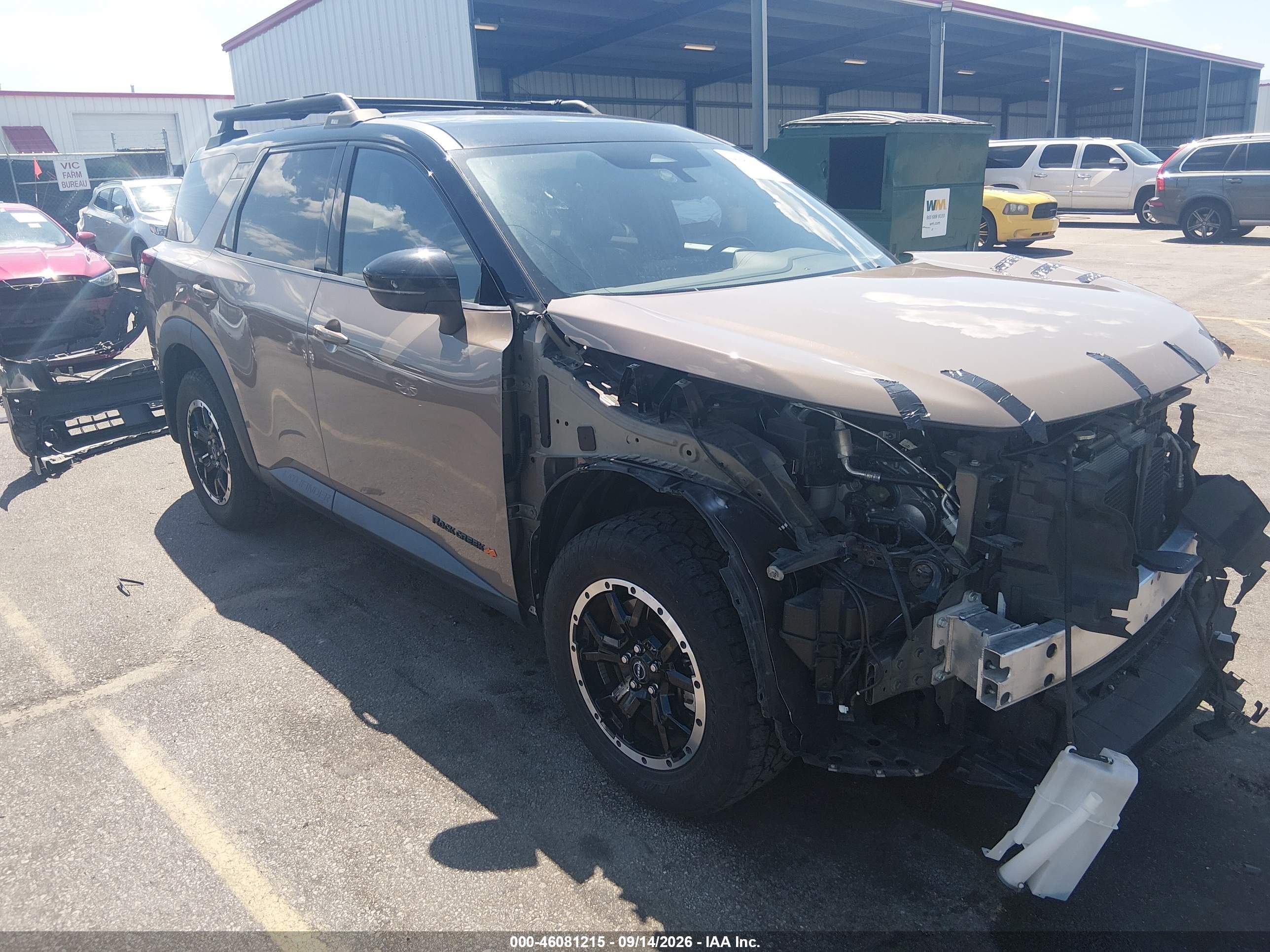2023 Nissan Pathfinder VIN 5N1DR3BD1PC268522 — IAAI salvage auction photo