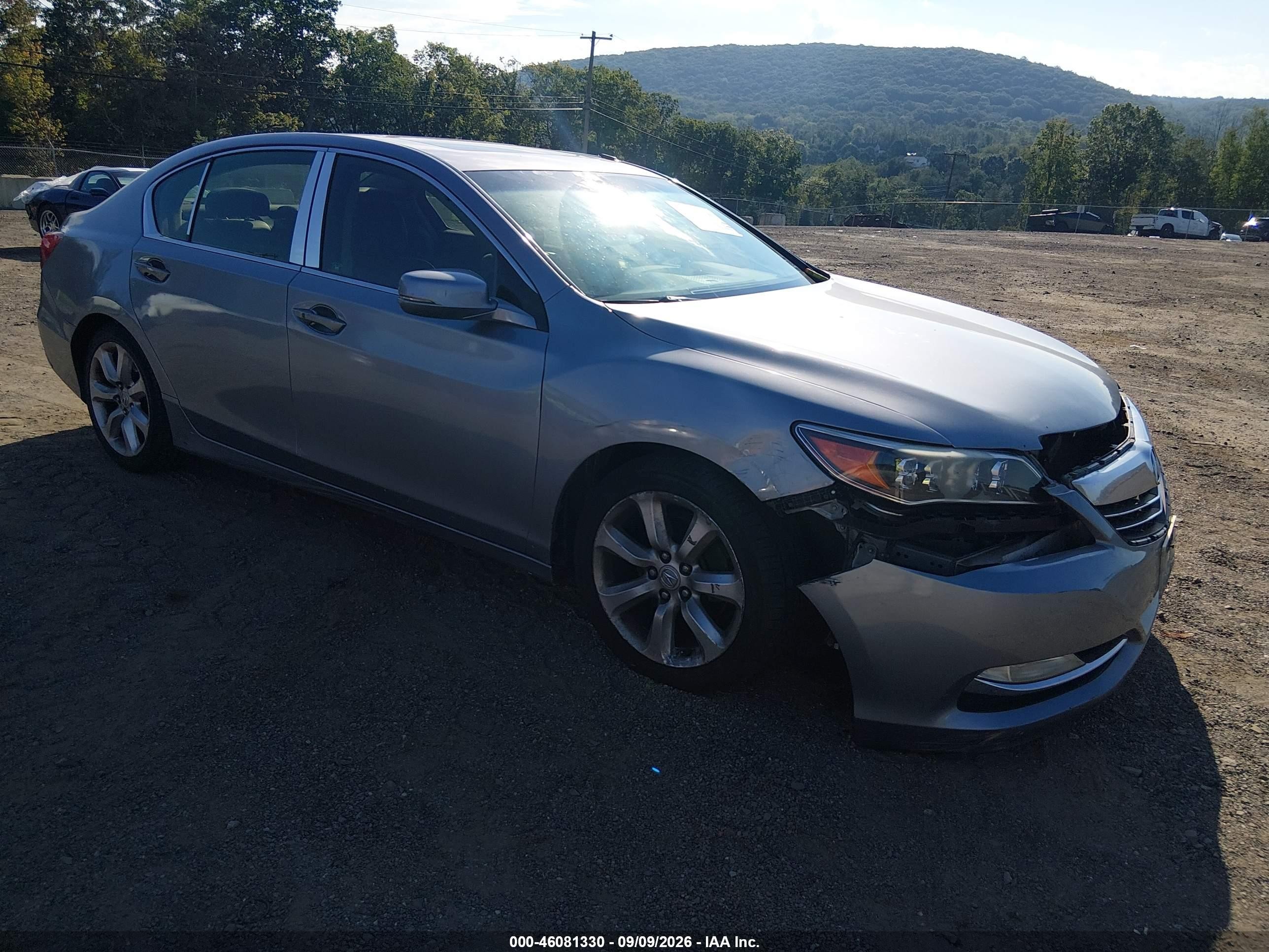 2014 Acura RLX VIN JH4KC1F32EC002912 IAAI salvage auction — Normal Wear, Clear (New Jersey), sold $2,325 on 2026-09-25 (photo 1)