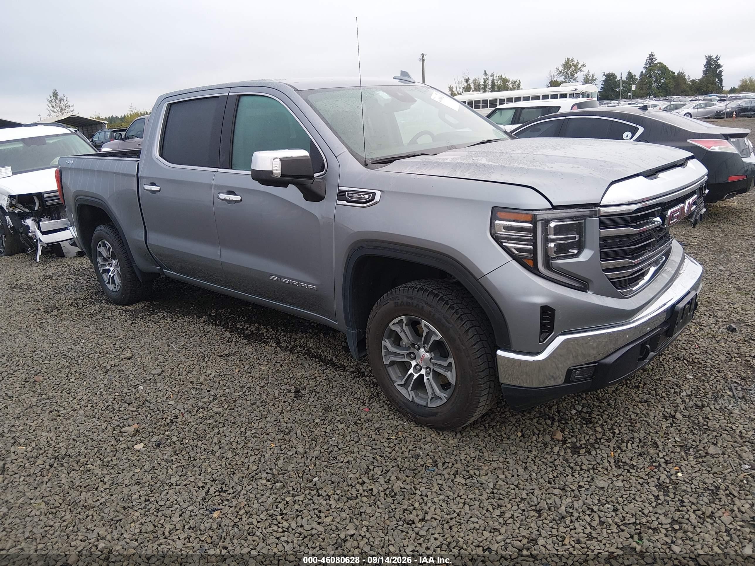 2025 GMC Sierra 1500 VIN 3GTUUDED1SG371384 — IAAI salvage auction photo