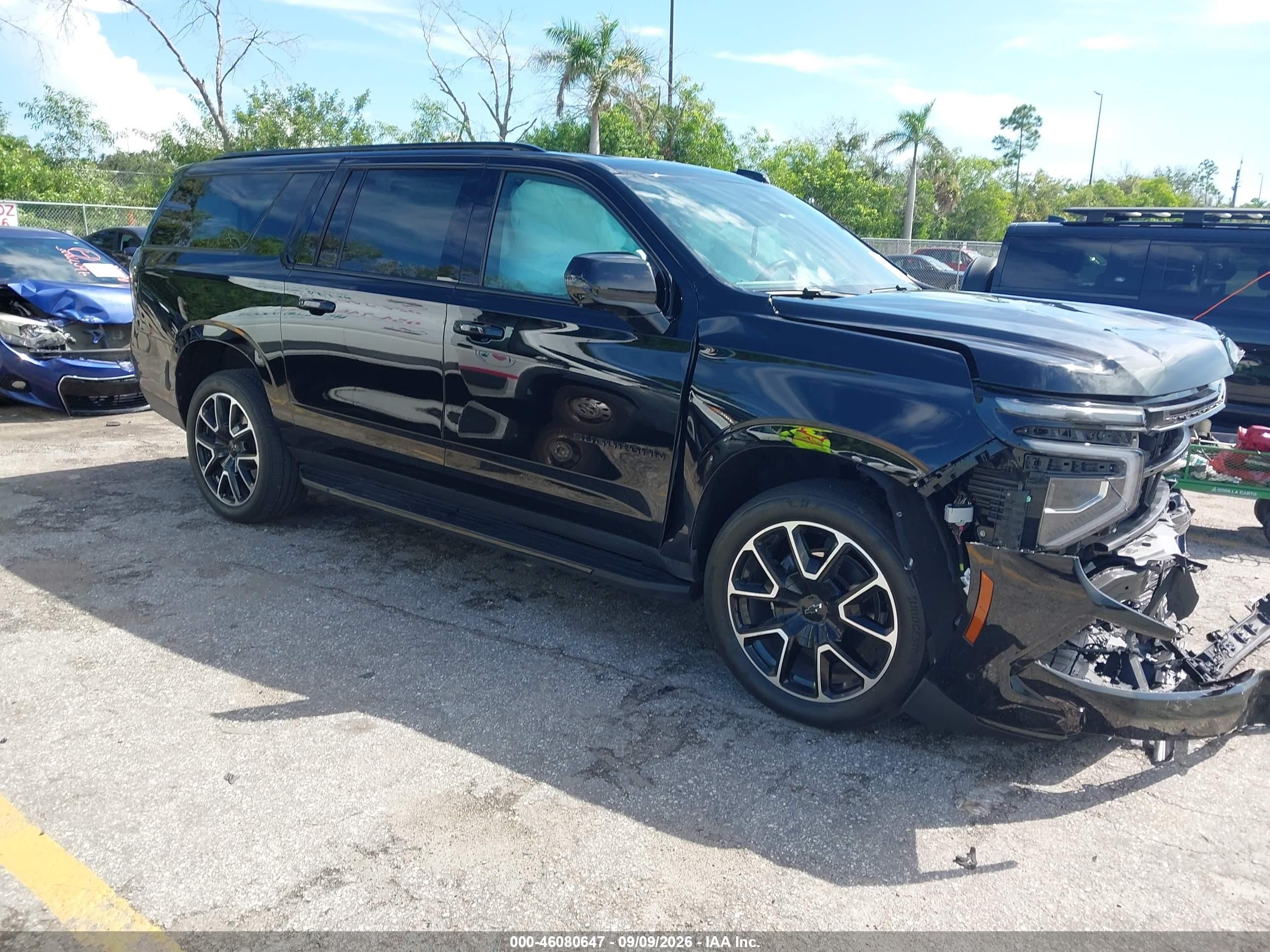 2026 Chevrolet Suburban VIN 1GNS6EKD1TR274500 — IAAI salvage auction photo
