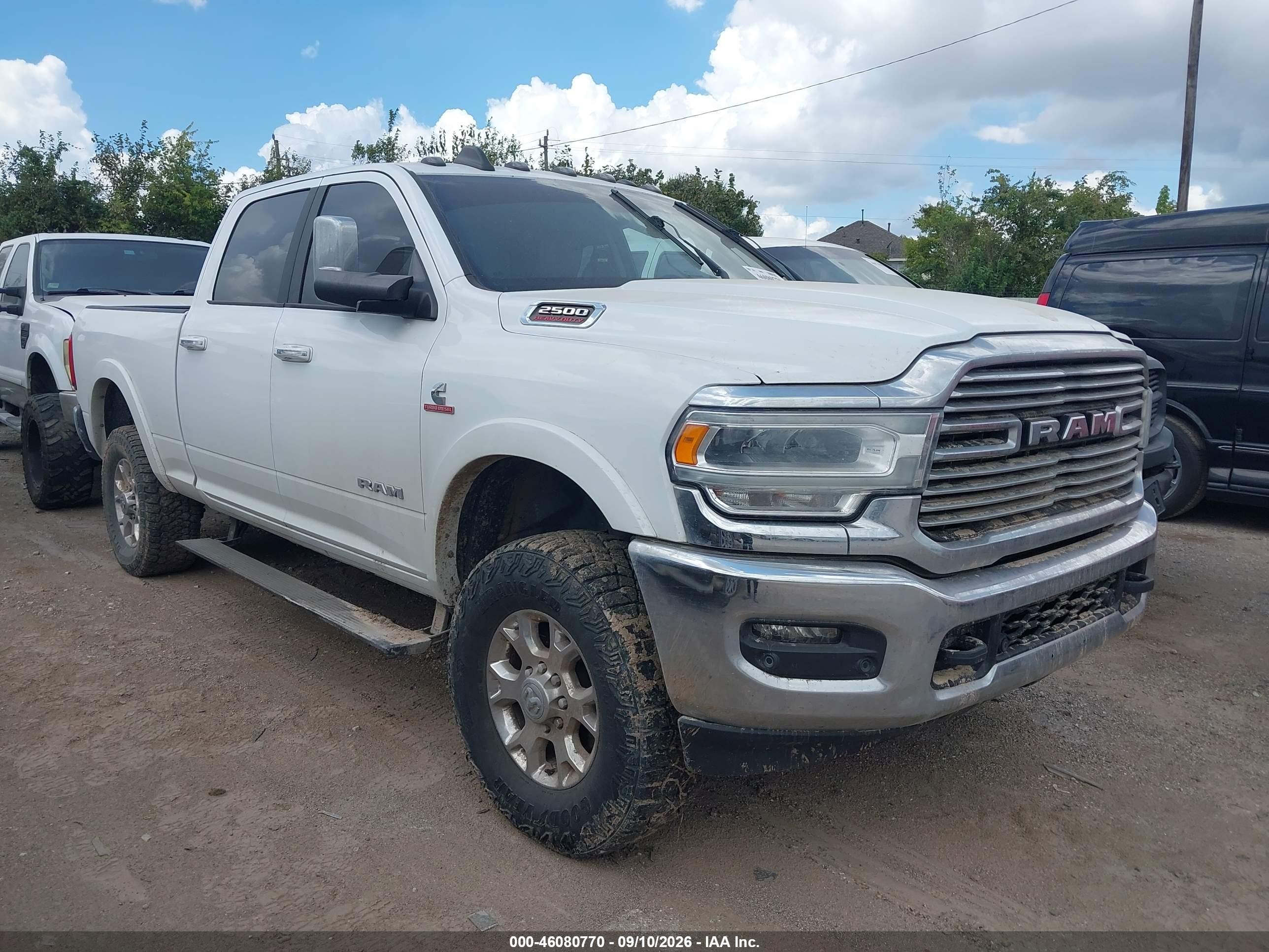 2021 Ram 2500 VIN 3C6UR5FL3MG560402 — IAAI salvage auction photo