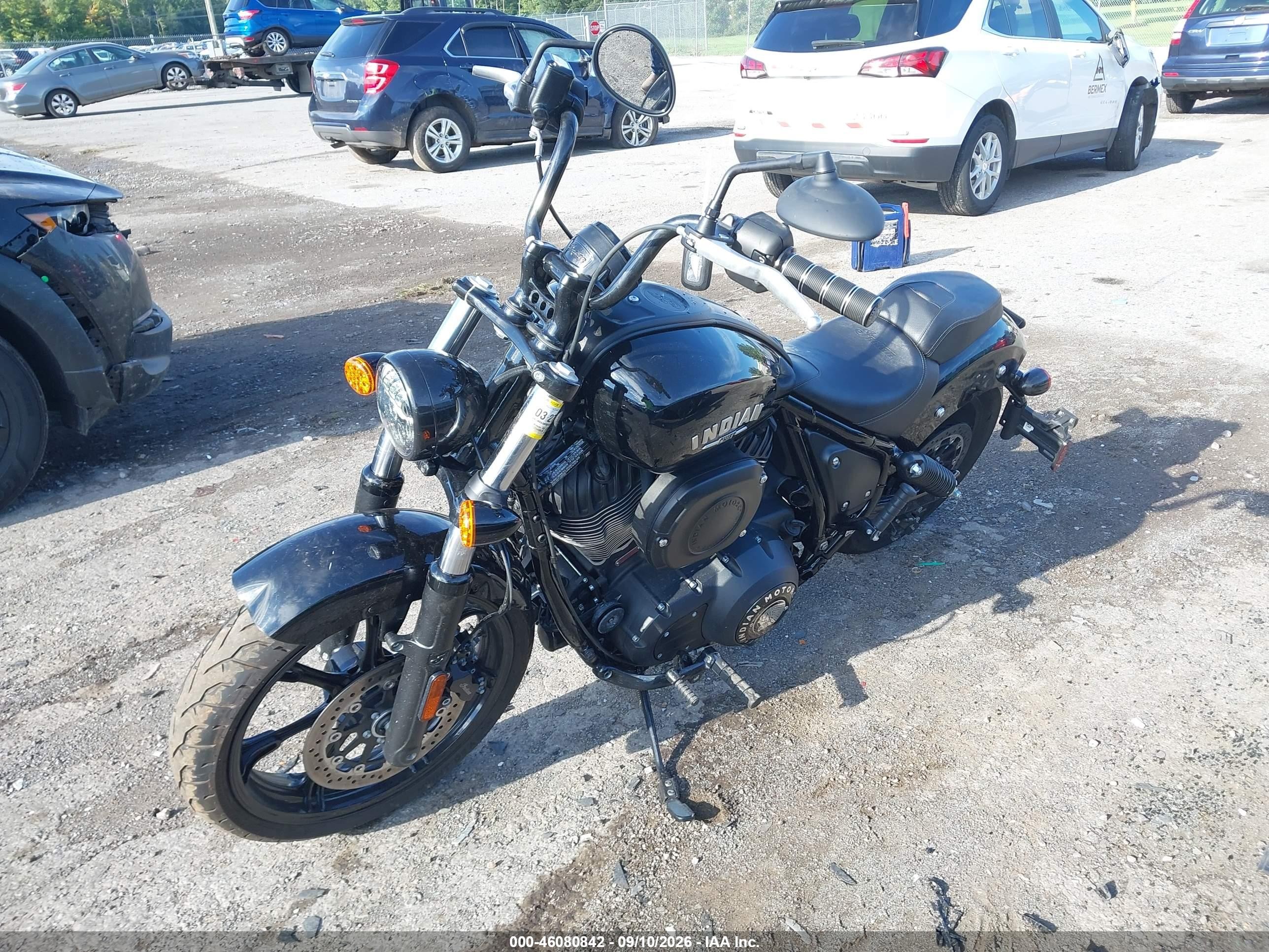 2024 Indian Motorcycle Co. Chief VIN 56KDMBAG6R3014410 IAAI salvage auction — Front End, Mv-907A (New York), sold $3,250 on 2026-10-08 (photo 2)