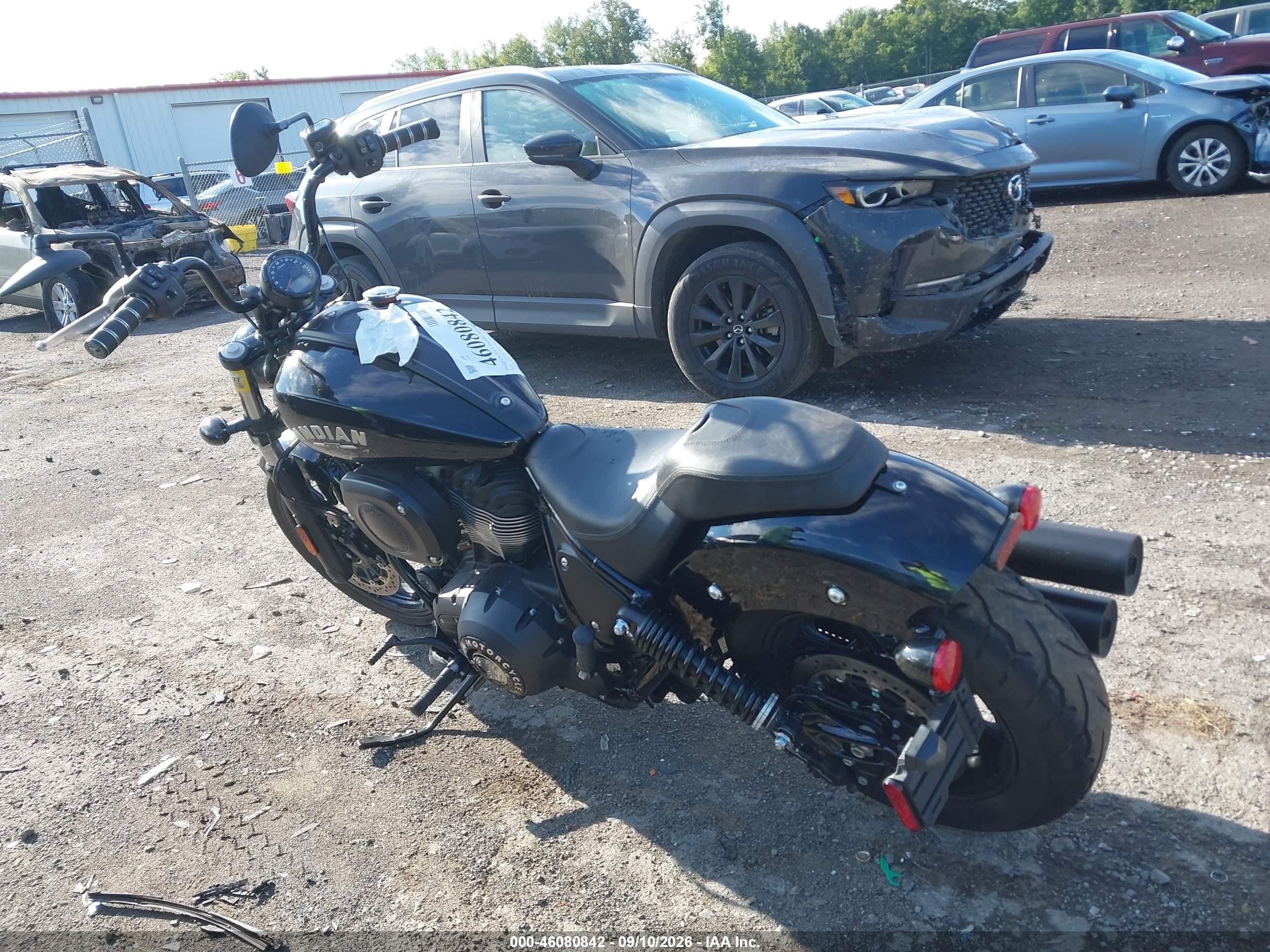2024 Indian Motorcycle Co. Chief VIN 56KDMBAG6R3014410 IAAI salvage auction — Front End, Mv-907A (New York), sold $3,250 on 2026-10-08 (photo 3)