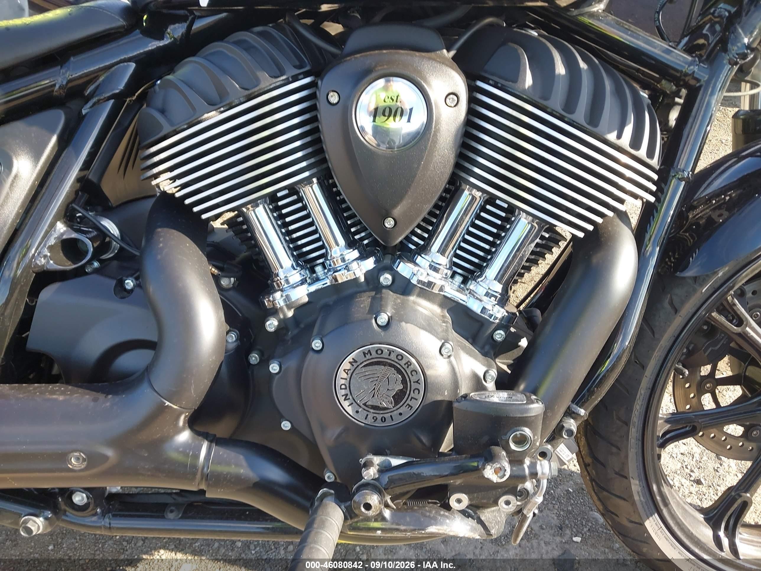 2024 Indian Motorcycle Co. Chief VIN 56KDMBAG6R3014410 IAAI salvage auction — Front End, Mv-907A (New York), sold $3,250 on 2026-10-08 (photo 8)
